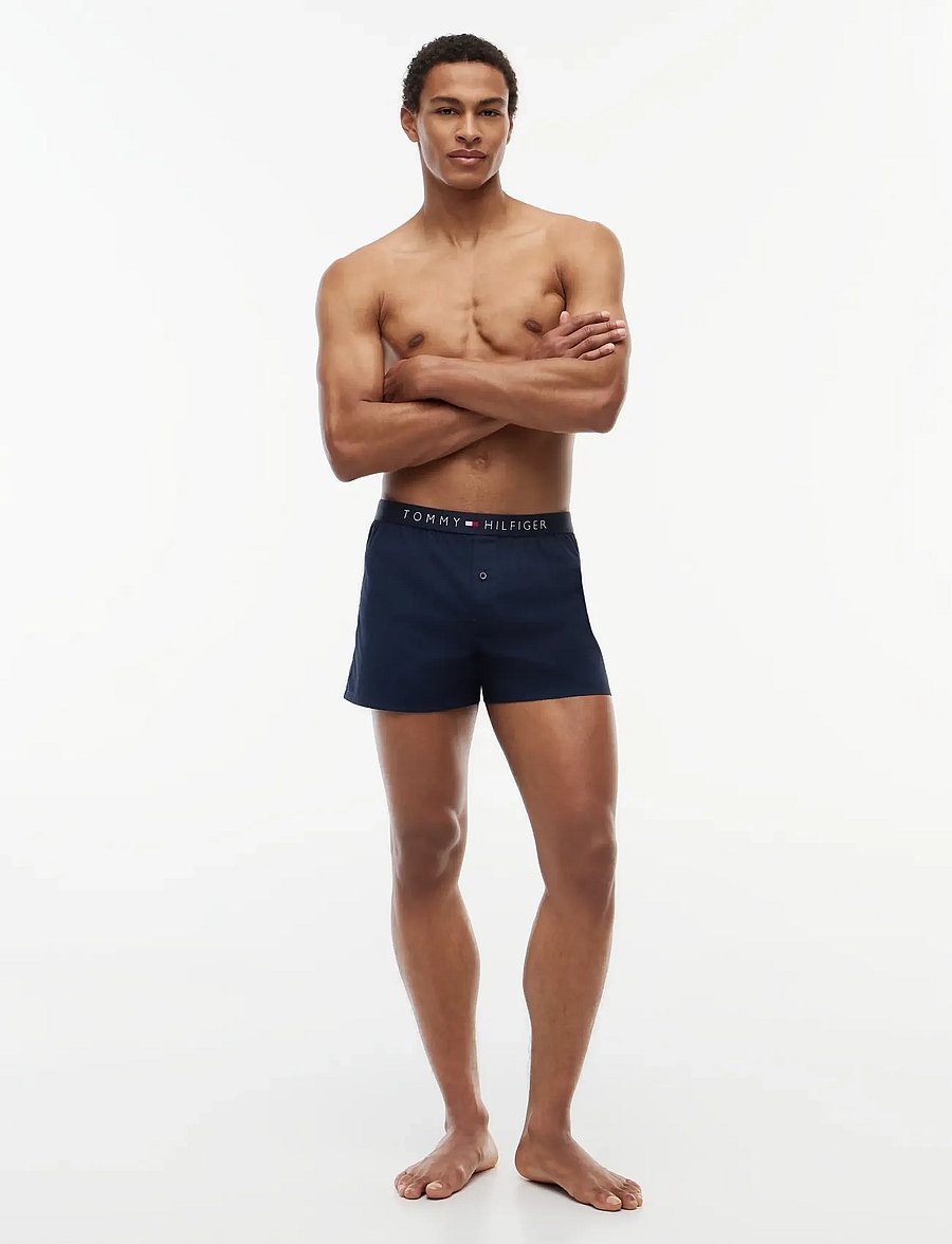 Tommy Hilfiger - WOVEN BOXER - trunks - navy blazer - 3