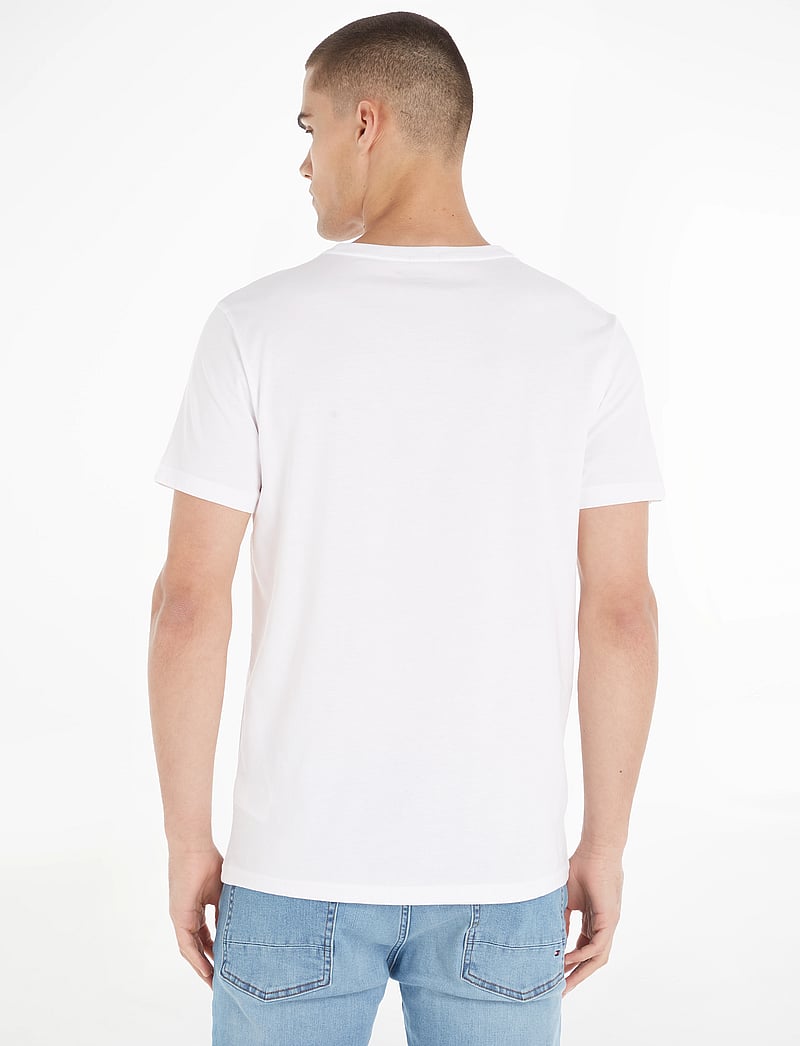 Tommy Hilfiger - CN TEE SS - lühikeste varrukatega t-särgid - white - 3