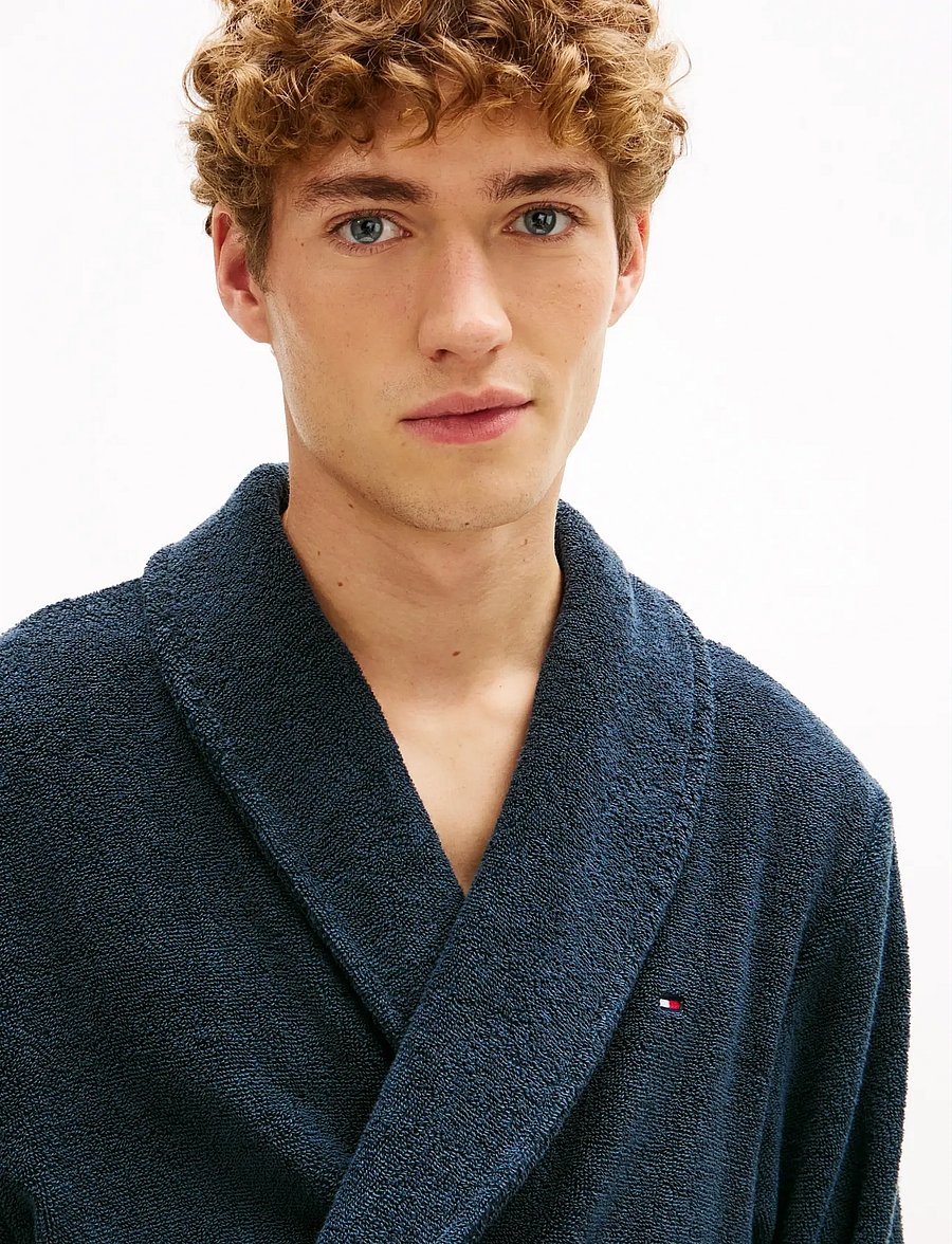 Tommy Hilfiger - BATHROBE - morgenkåber - navy blazer - 3