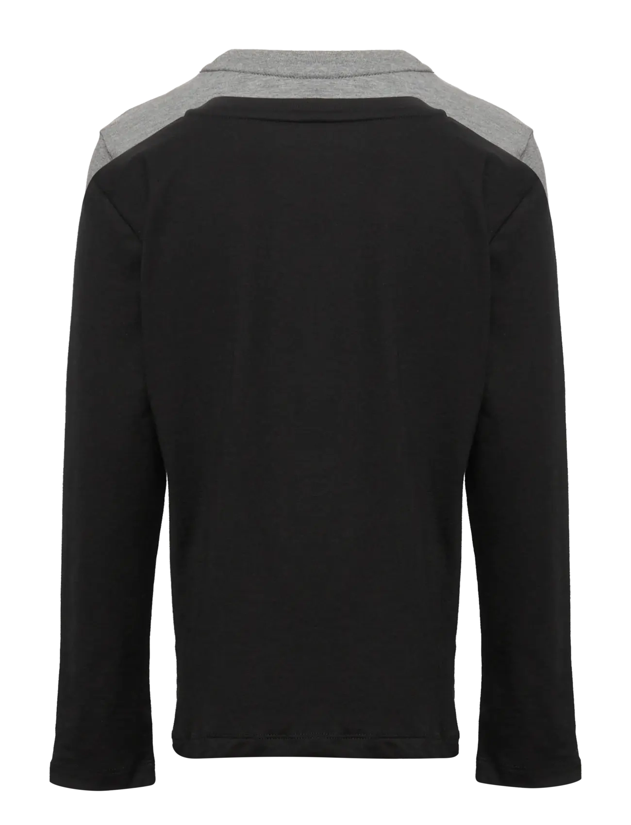 Tommy Hilfiger - 2 PK LS TEE - langærmede t-shirts - medium grey ht black - 2
