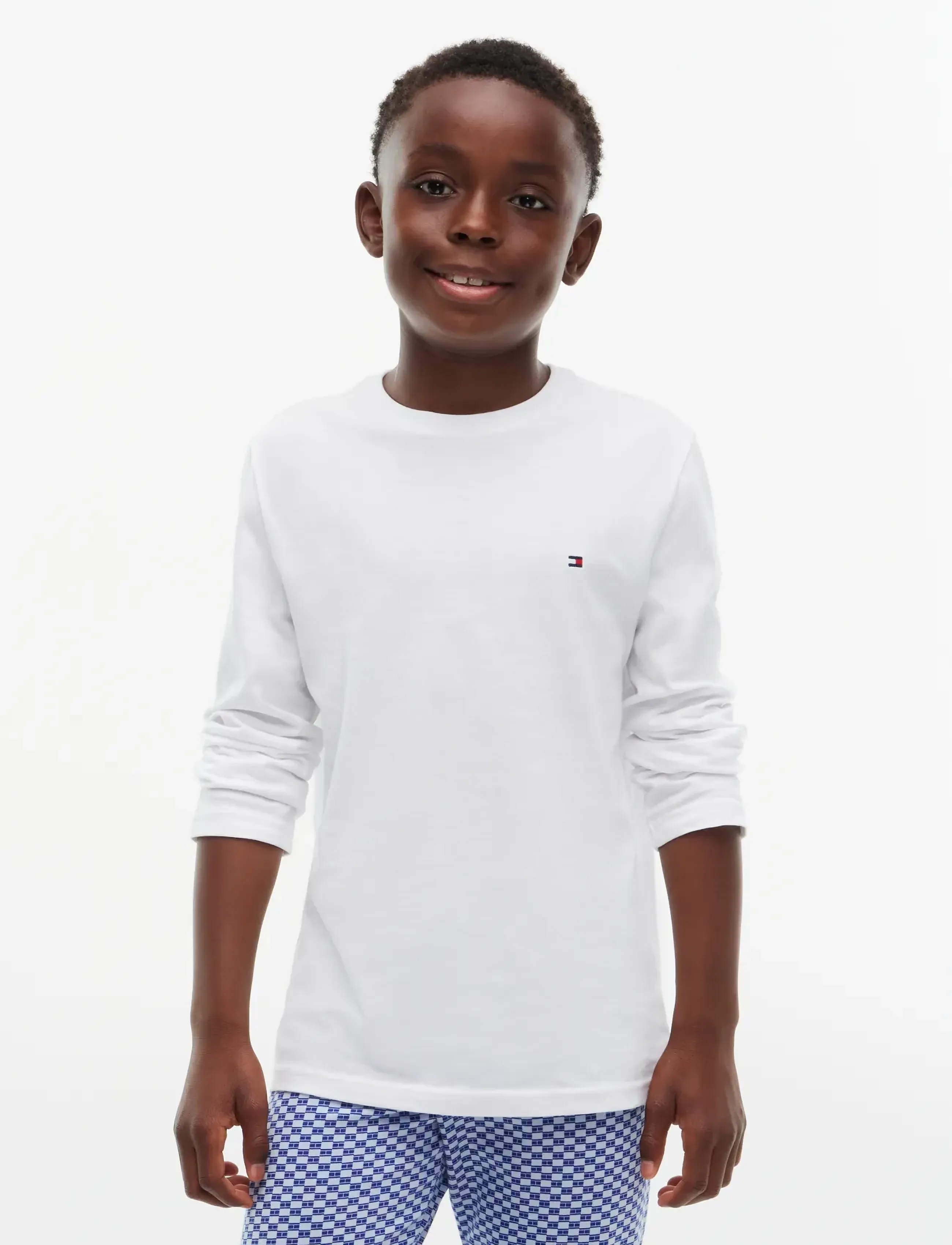 Tommy Hilfiger - 2-Pack Cotton T-shirt - langärmelig - navy blue white - 4