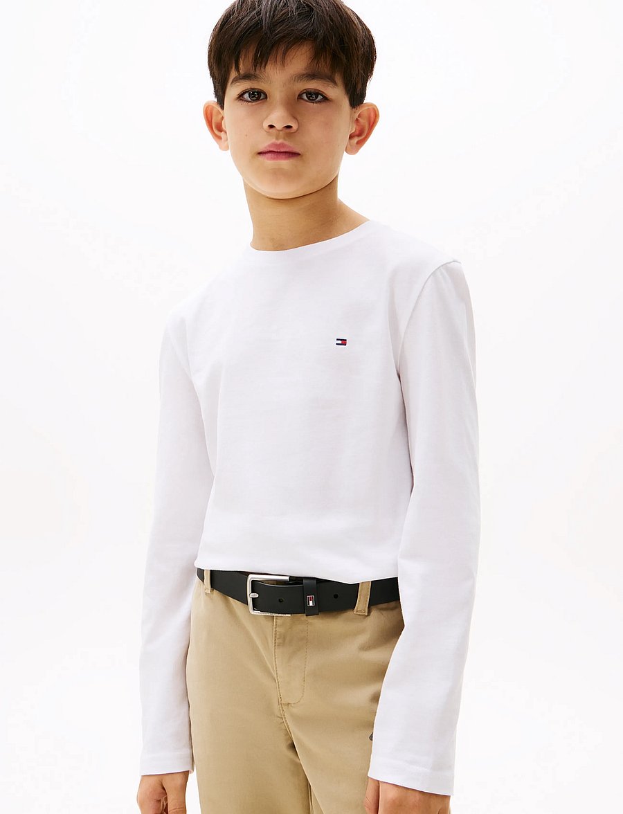 Tommy Hilfiger - 2P CN TEE LS - pitkähihaiset t-paidat - navy blue white - 5