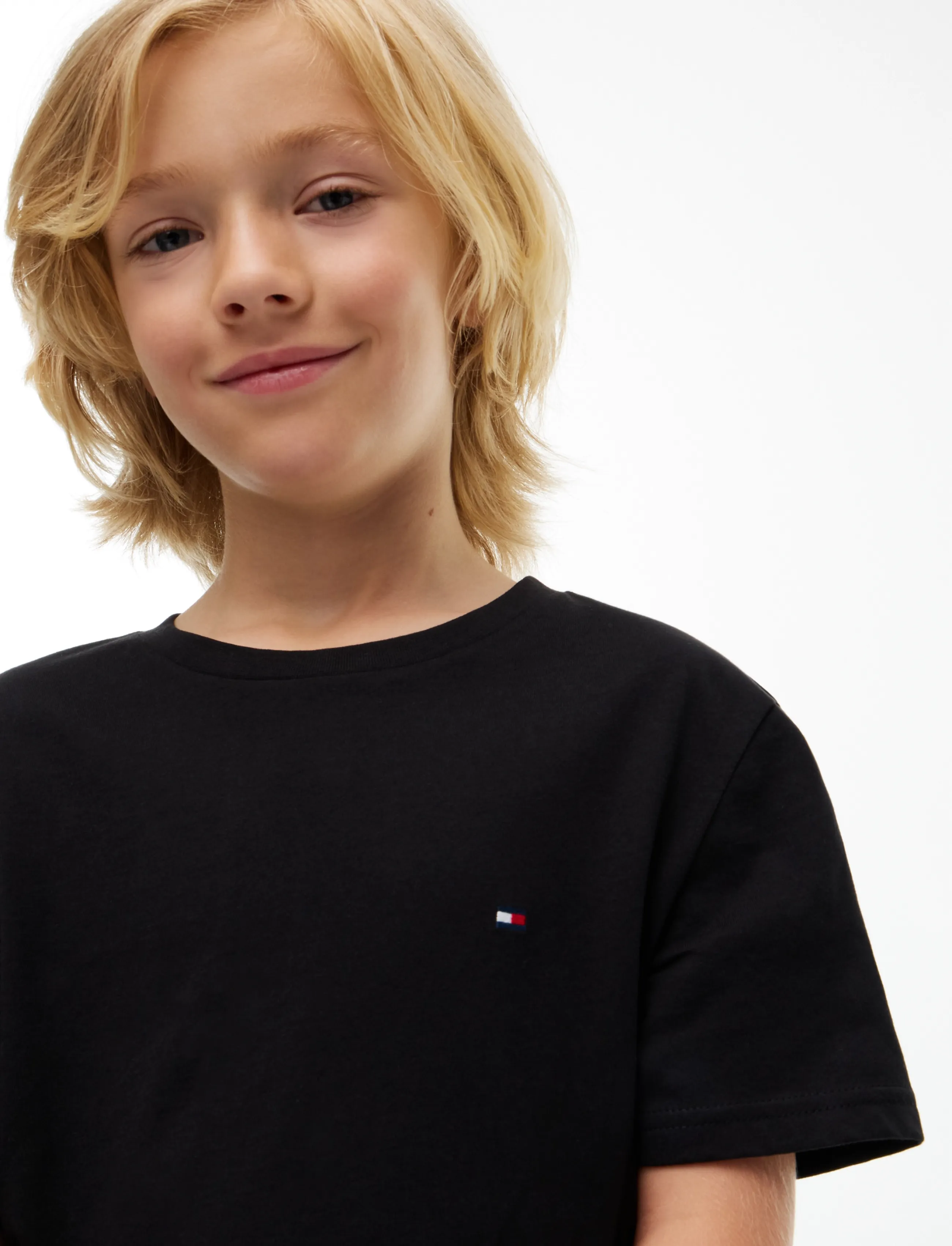 Tommy Hilfiger - 2 PK SS TEE - kurzärmelige - black   dk grey heather - 4