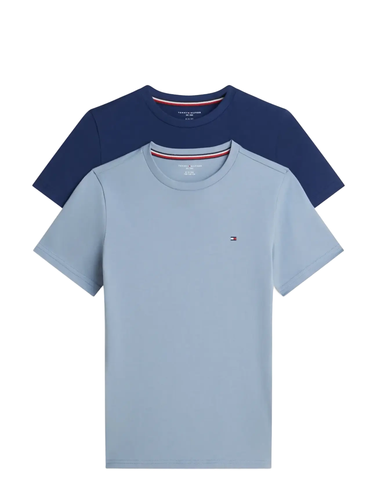 2P CN TEE SS - BRISK BLUE   PREPPY NAVY
