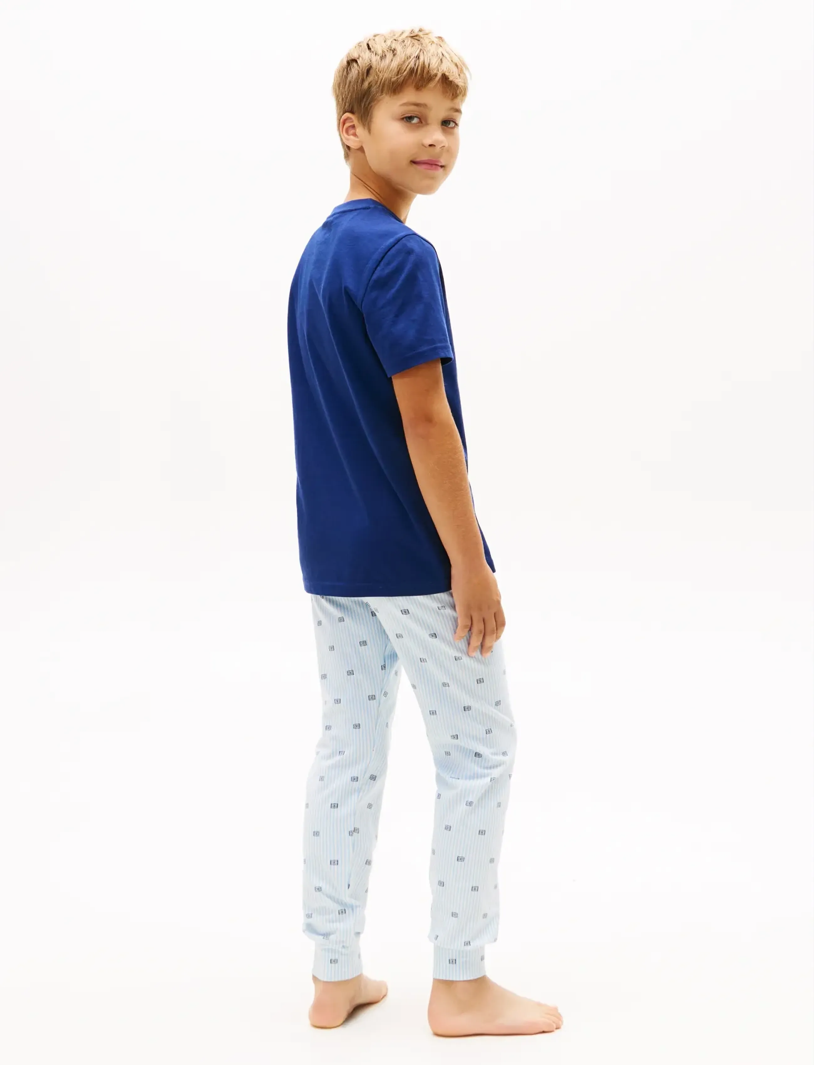 Tommy Hilfiger - 2 PK SS TEE - kurzärmelige - brisk blue   preppy navy - 2