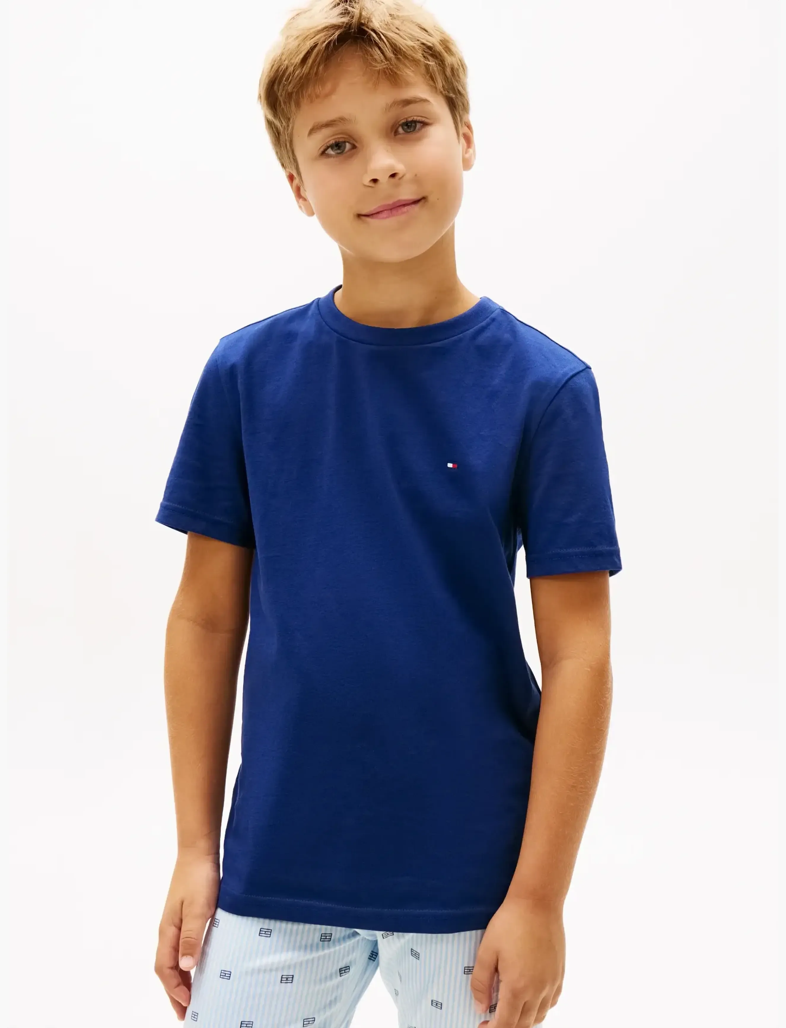 Tommy Hilfiger - 2 PK SS TEE - kurzärmelige - brisk blue   preppy navy - 3