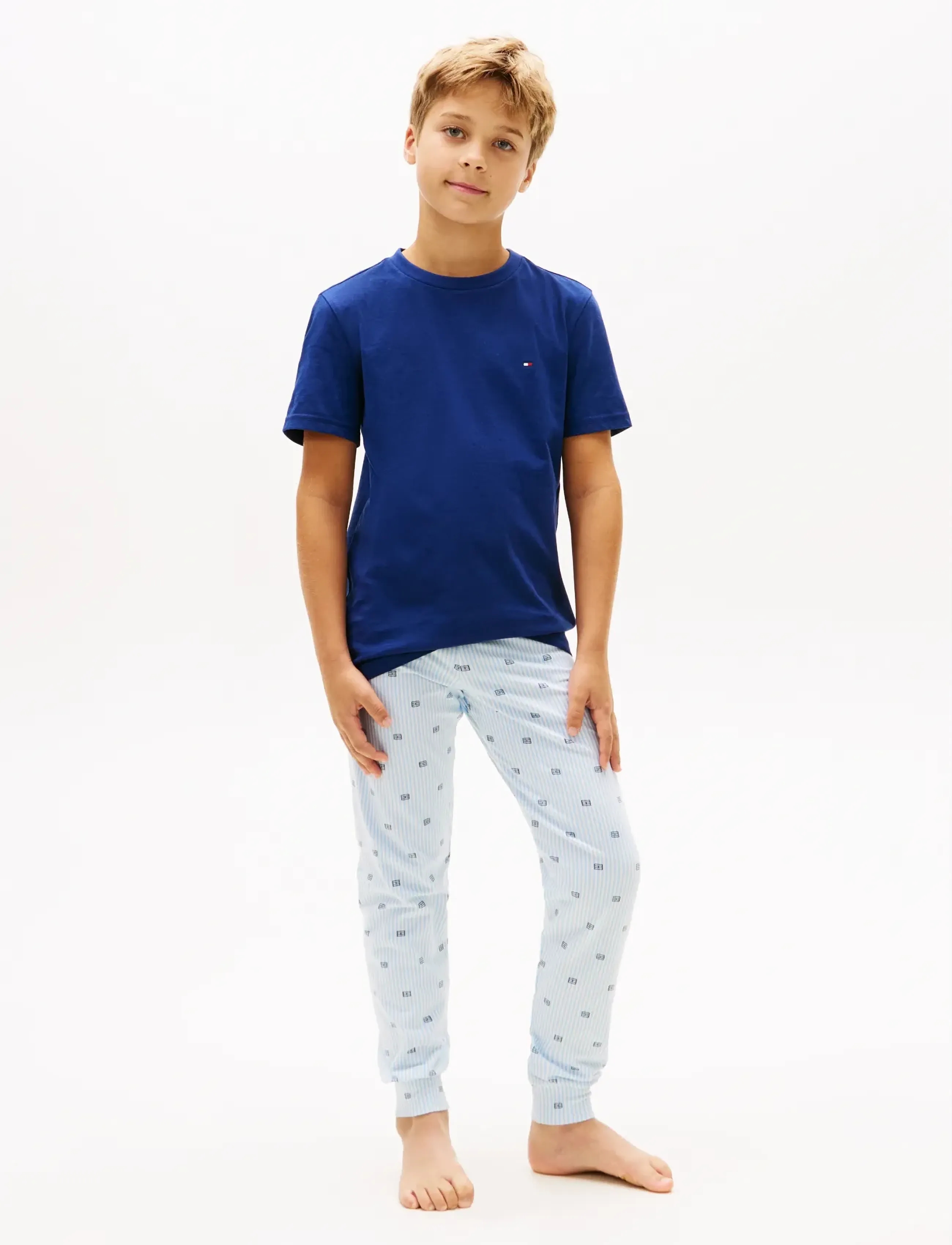 Tommy Hilfiger - 2 PK SS TEE - kurzärmelige - brisk blue   preppy navy - 5