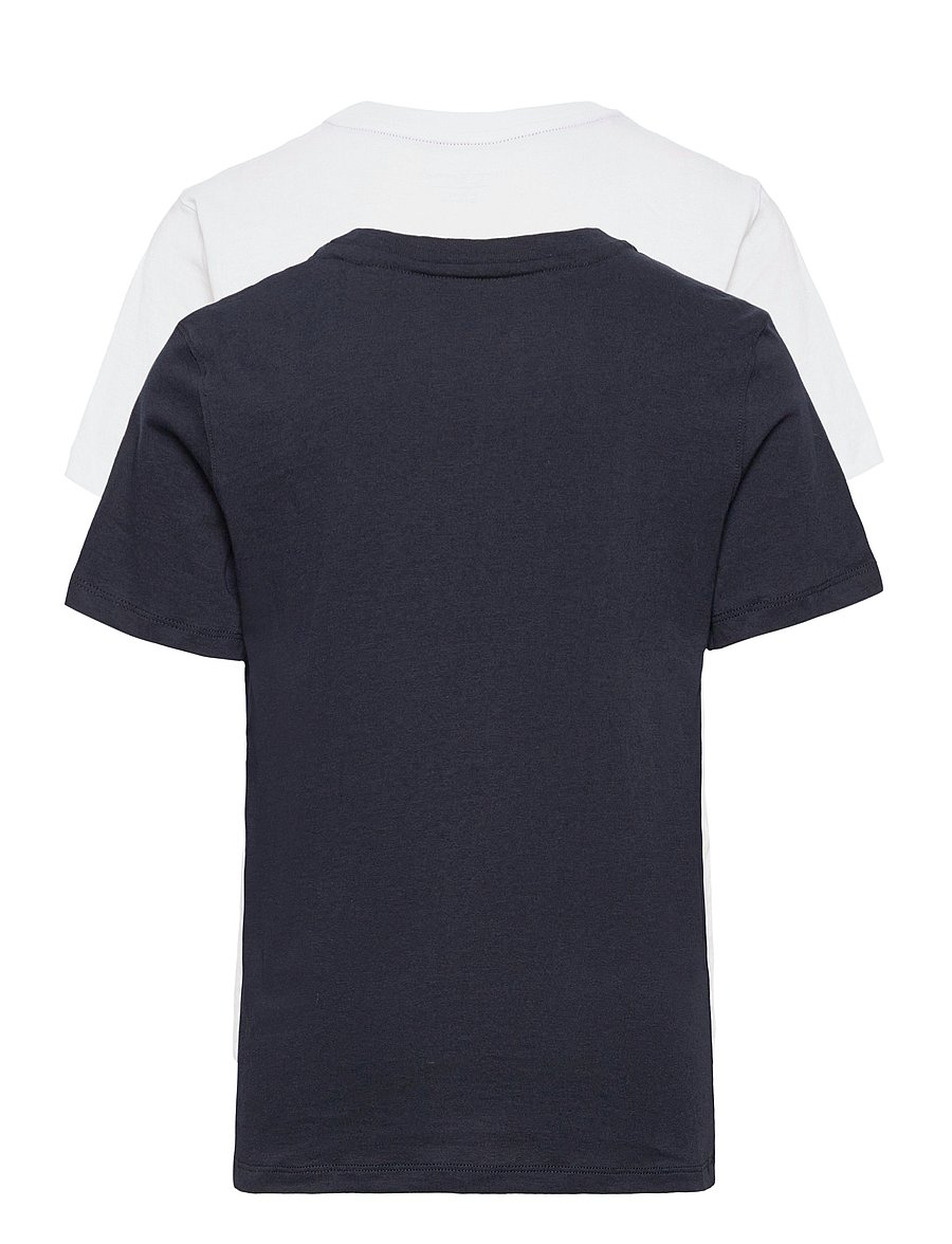 Tommy Hilfiger - 2 PK SS TEE - kortærmede t-shirts - navy blue white - 2