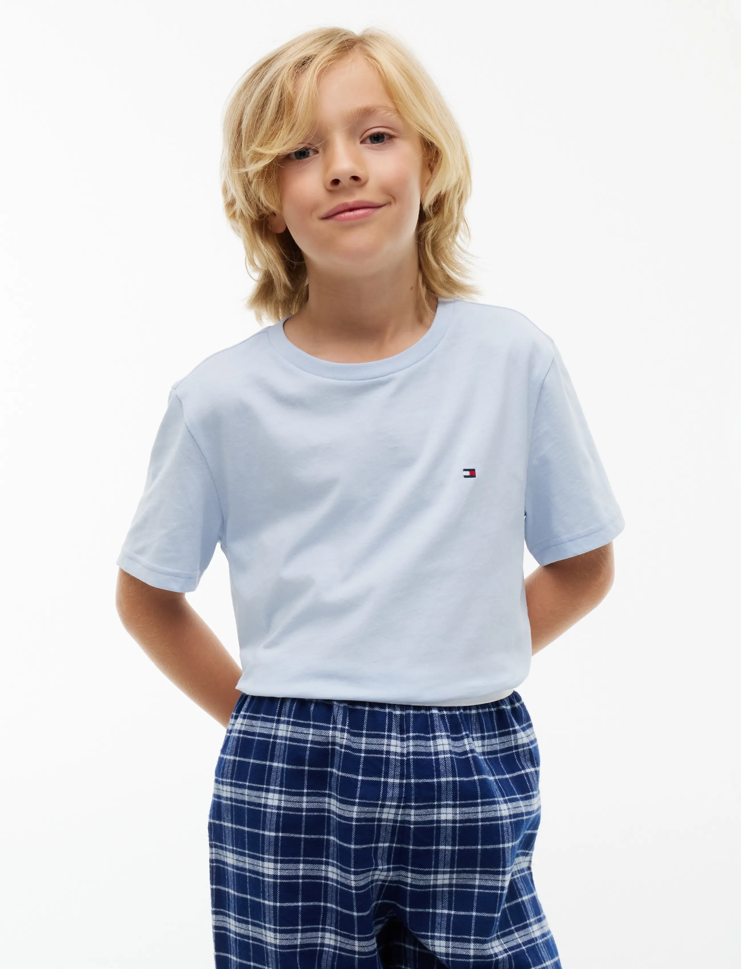 Tommy Hilfiger - 2 PK SS TEE - kurzärmelige - noble blue   sky blue - 2