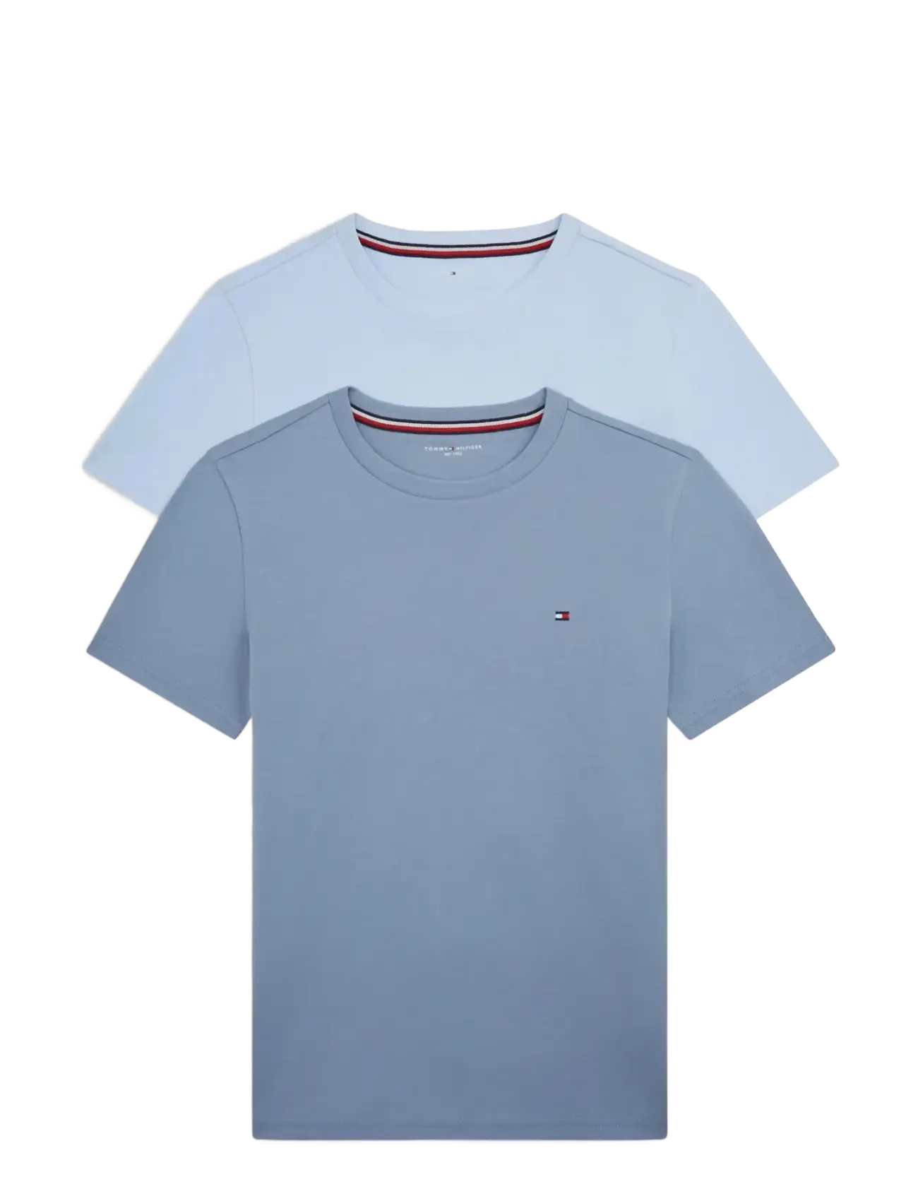 Tommy Hilfiger 2 PK SS TEE - Överdelar - SWEET BLUE   BRISK BLUE / blue
