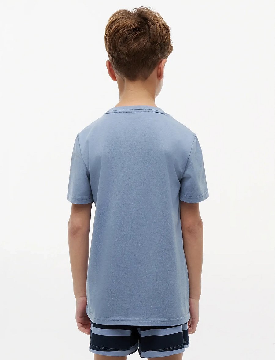 Tommy Hilfiger - 2 PK SS TEE - kurzärmelige - sweet blue brisk blue - 0