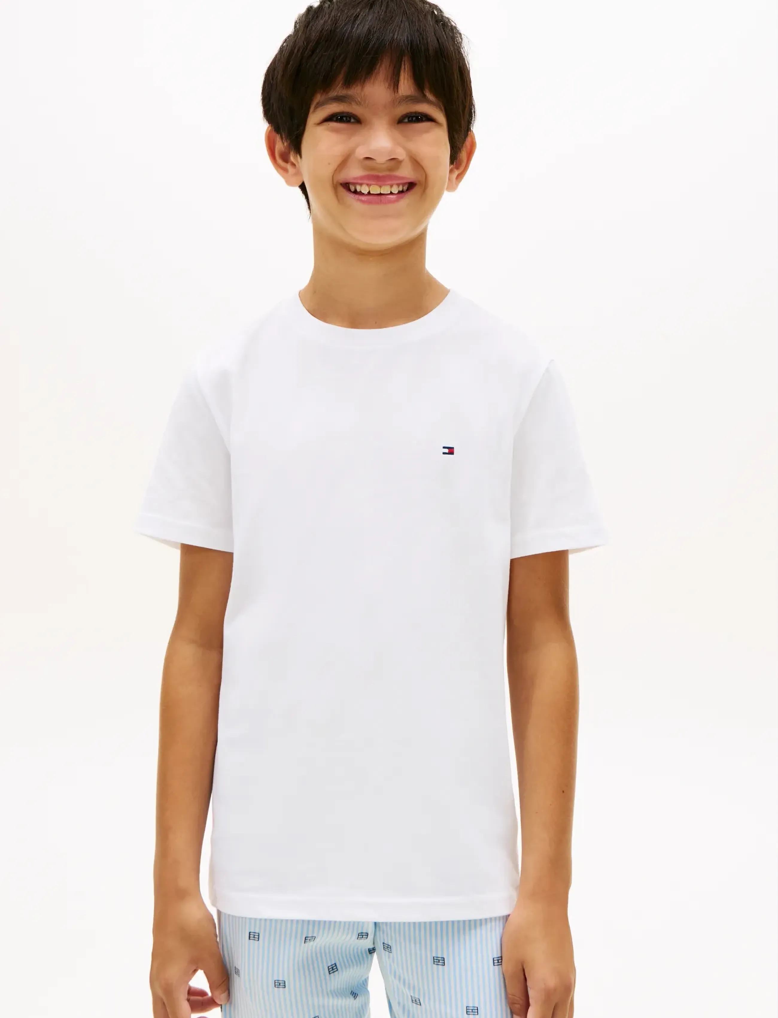 Tommy Hilfiger - 2 PK SS TEE - kurzärmelige - white   coral crush - 3