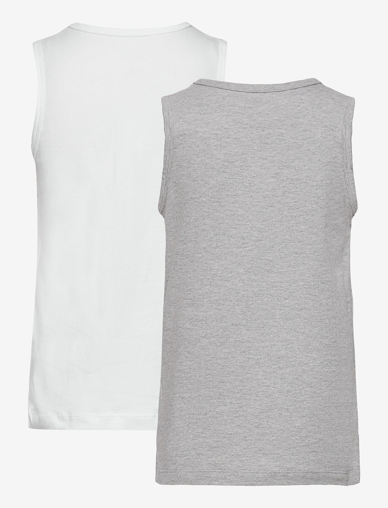 Tommy Hilfiger - 2P TANK TOP - white/medium grey htr - 1