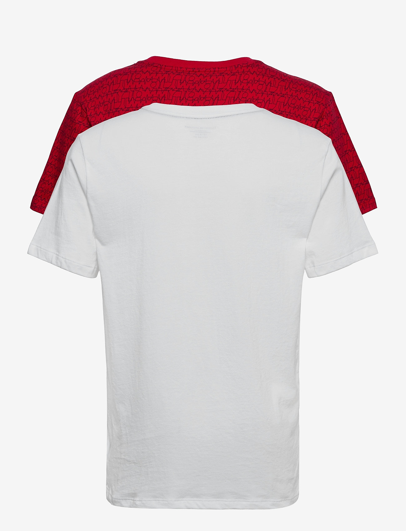 Tommy Hilfiger - 2P CN TEE SS PRINT - primary red/white - 1