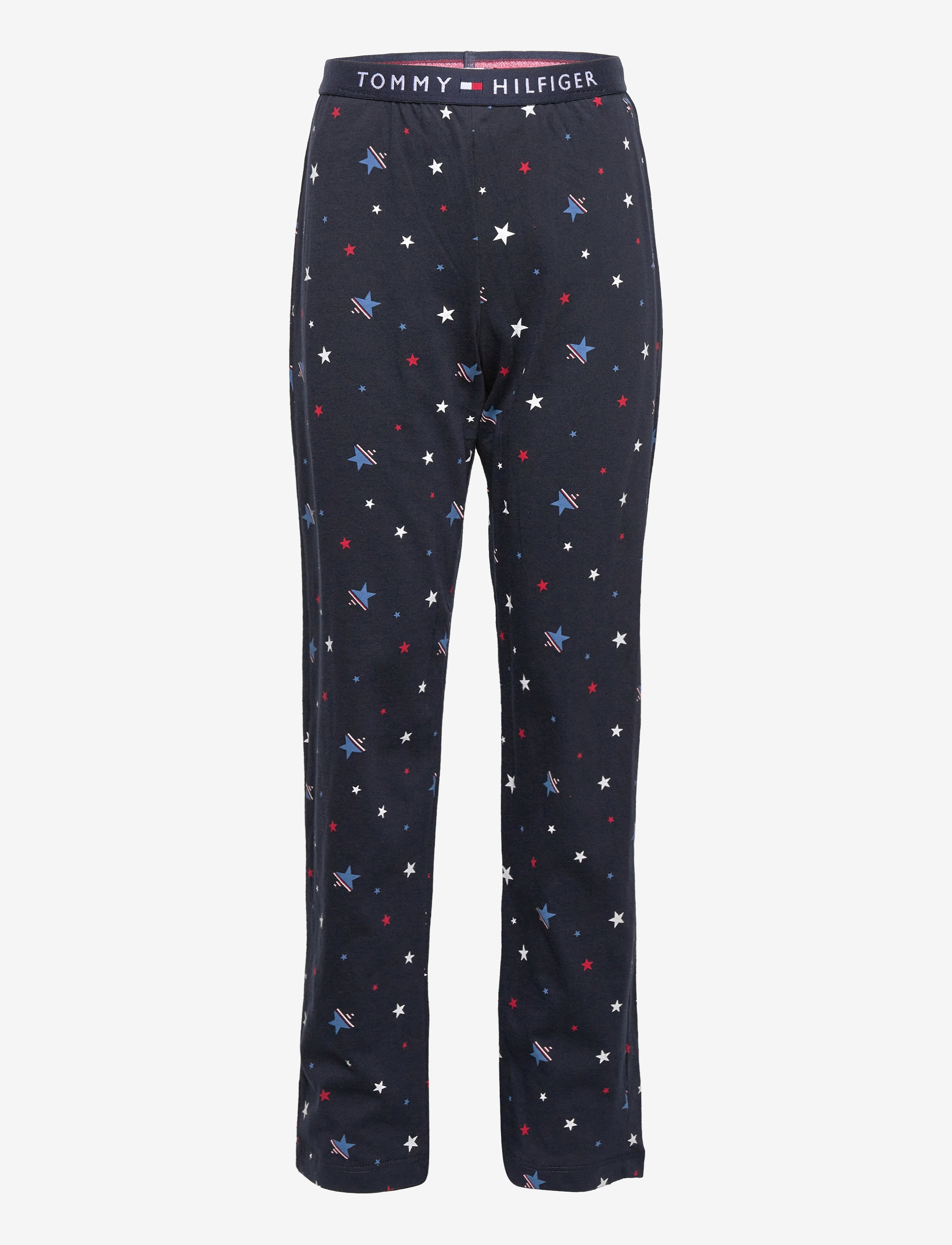 Tommy Hilfiger - LS JERSEY SET PRINT - starfields/primary red - 2