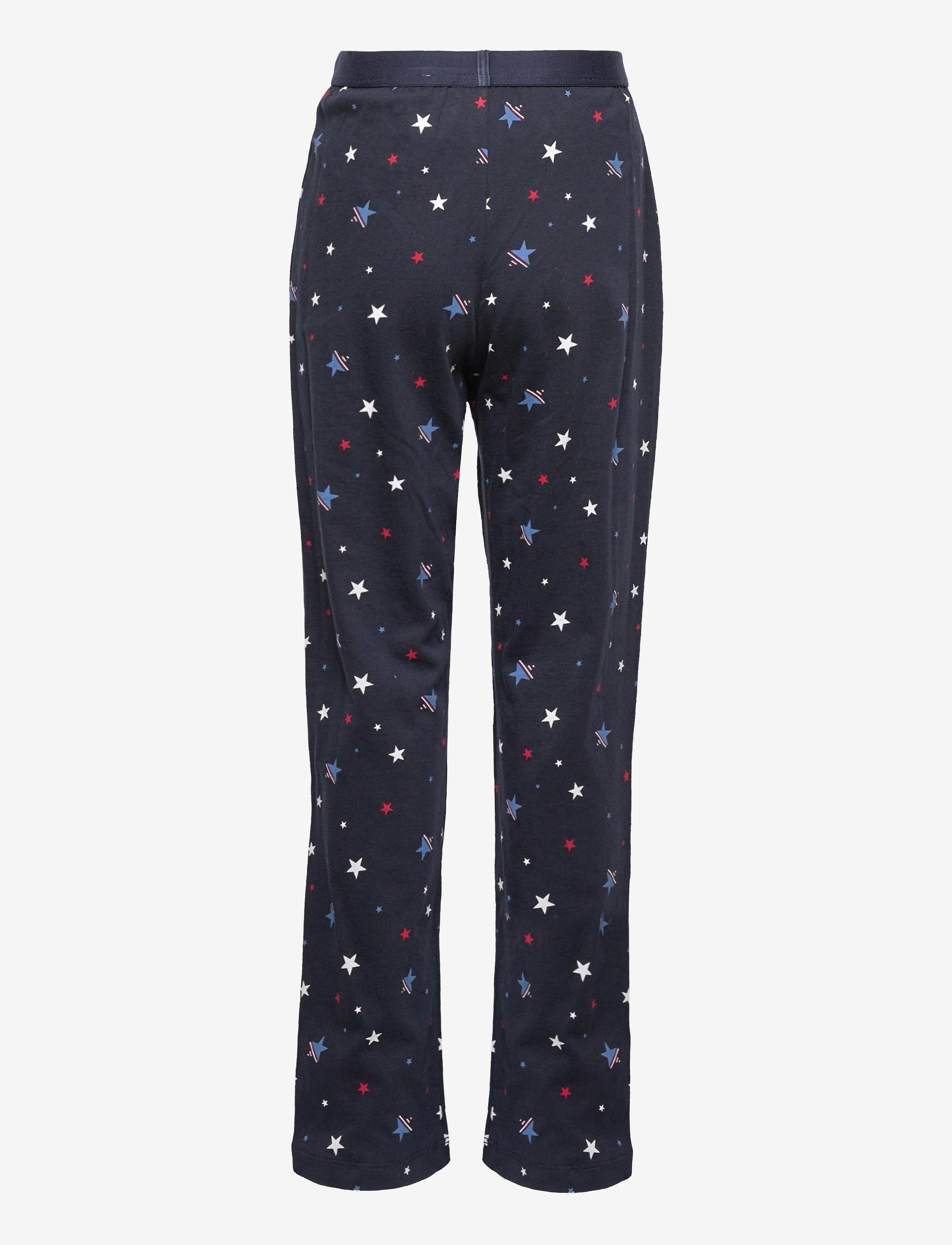 Tommy Hilfiger - LS JERSEY SET PRINT - starfields/primary red - 3