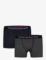 Tommy Hilfiger - 2P TRUNK PRINT - underpants - grid check/desert sky - 0