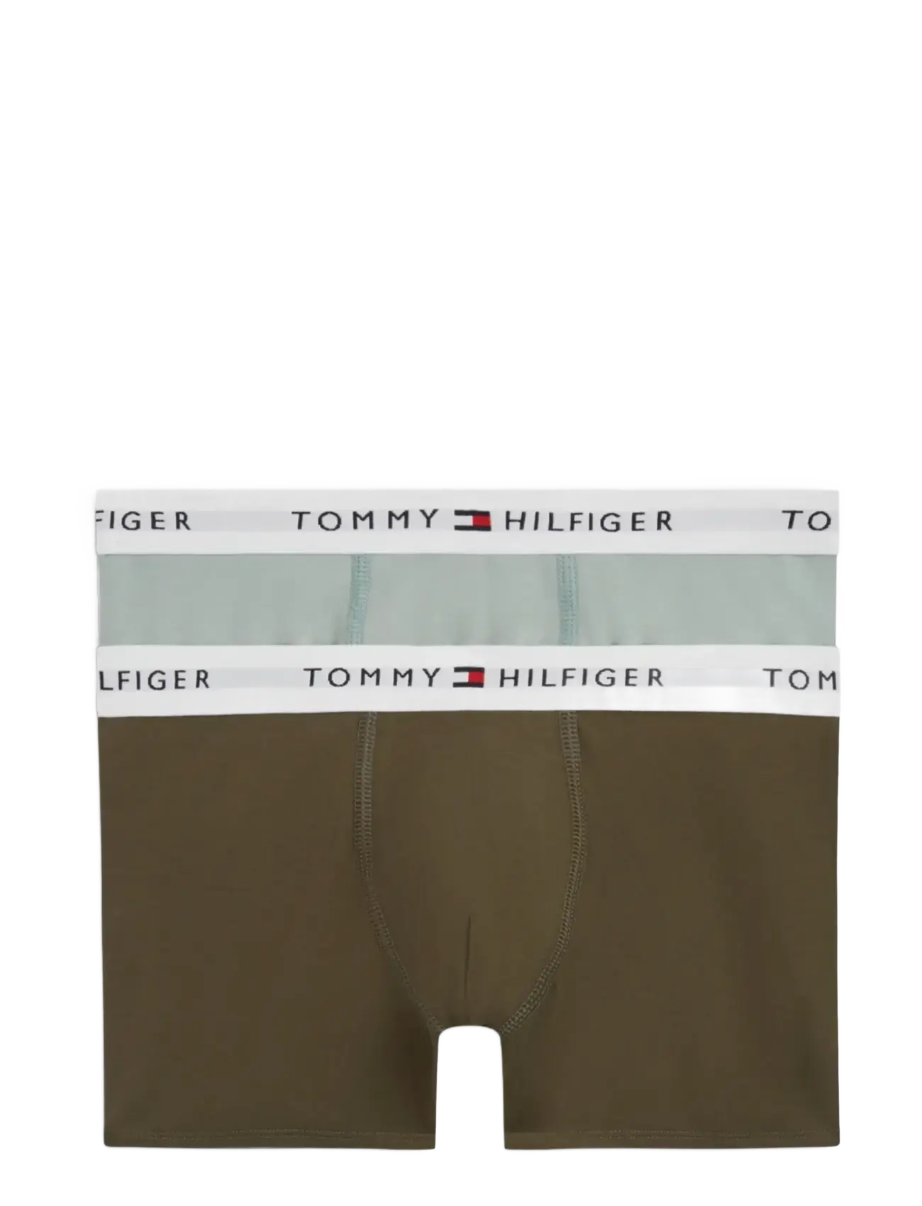 Tommy Hilfiger 2 PK TRUNK - Undertøj - PLATINUM OLIVE   MINTY GREY / khaki/green
