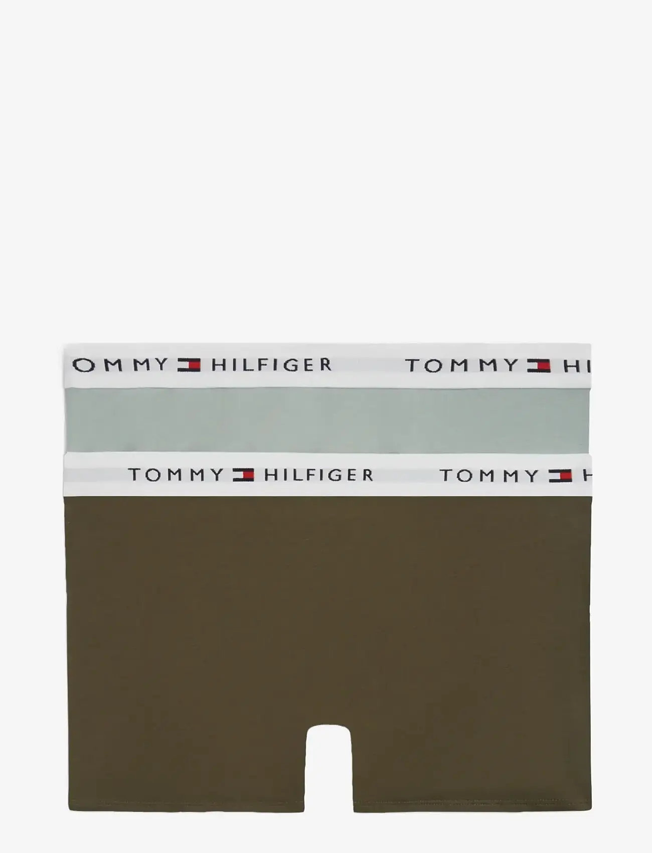 Tommy Hilfiger - 2 PK TRUNK - underbukser - platinum olive   minty grey - 1