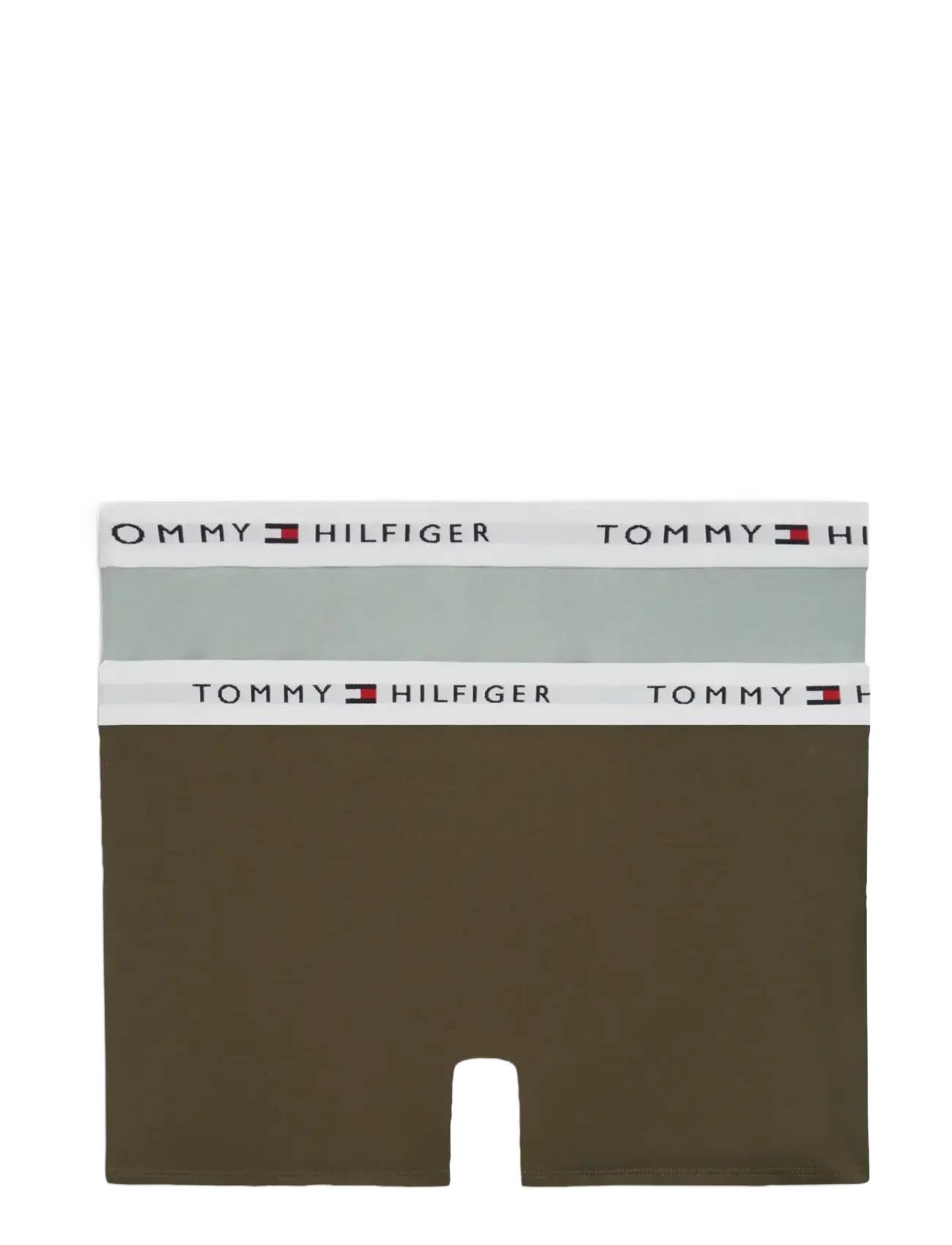 Tommy Hilfiger - 2 PK TRUNK - pesu - platinum olive   minty grey - 1