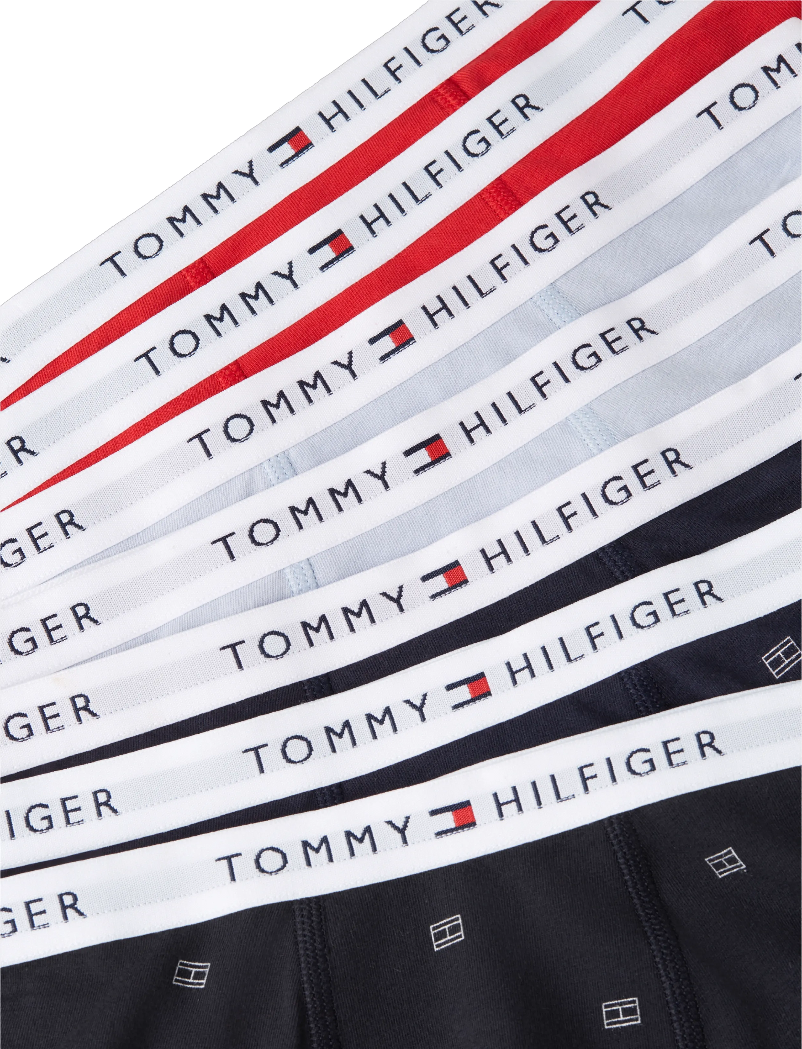 Tommy Hilfiger - 7 PK TRUNK PRINT - underwear sets - outline flag   br blue   red - 2