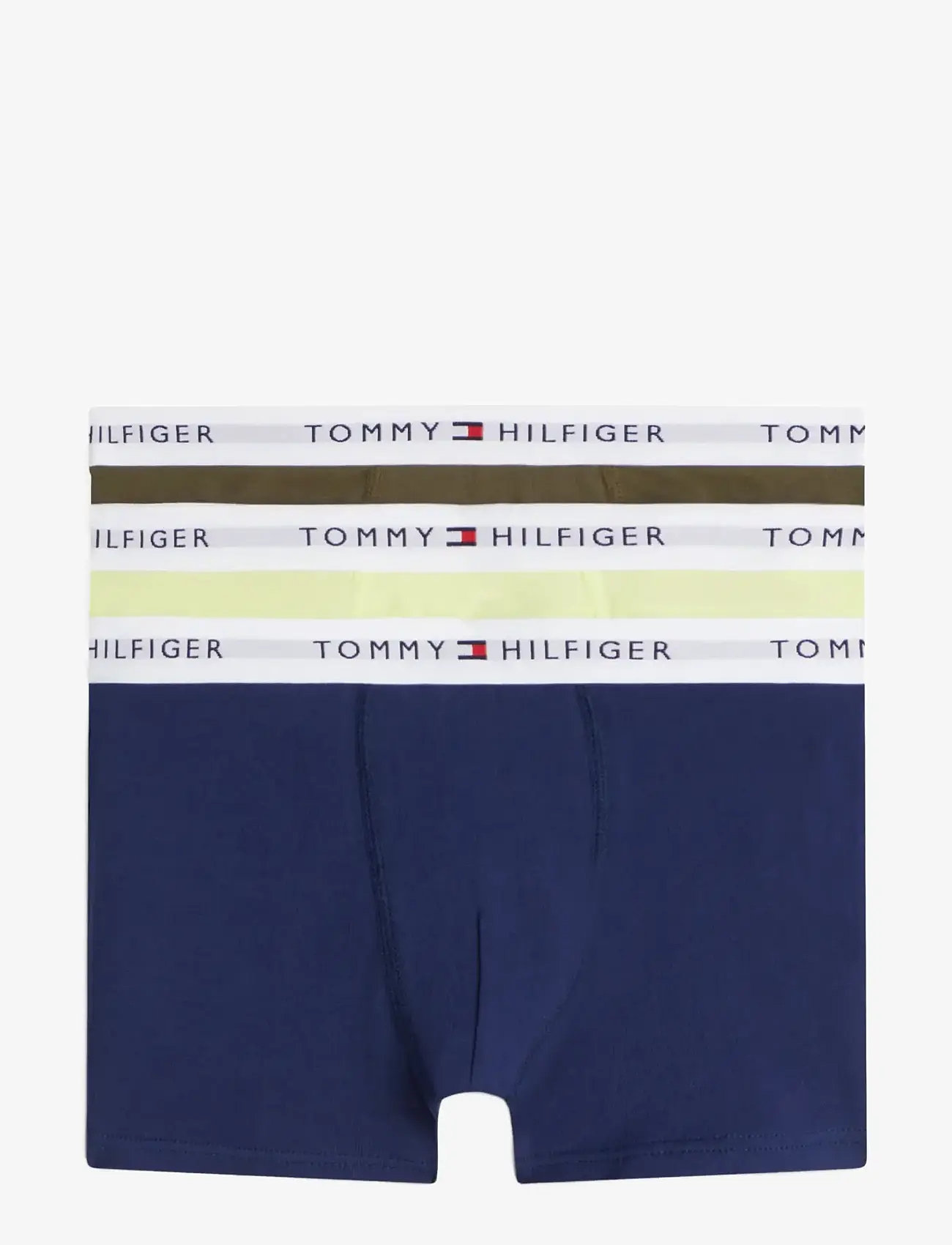 Tommy Hilfiger - 3P TRUNK - undertøjssæt - navy   faded fluro   army gren - 0