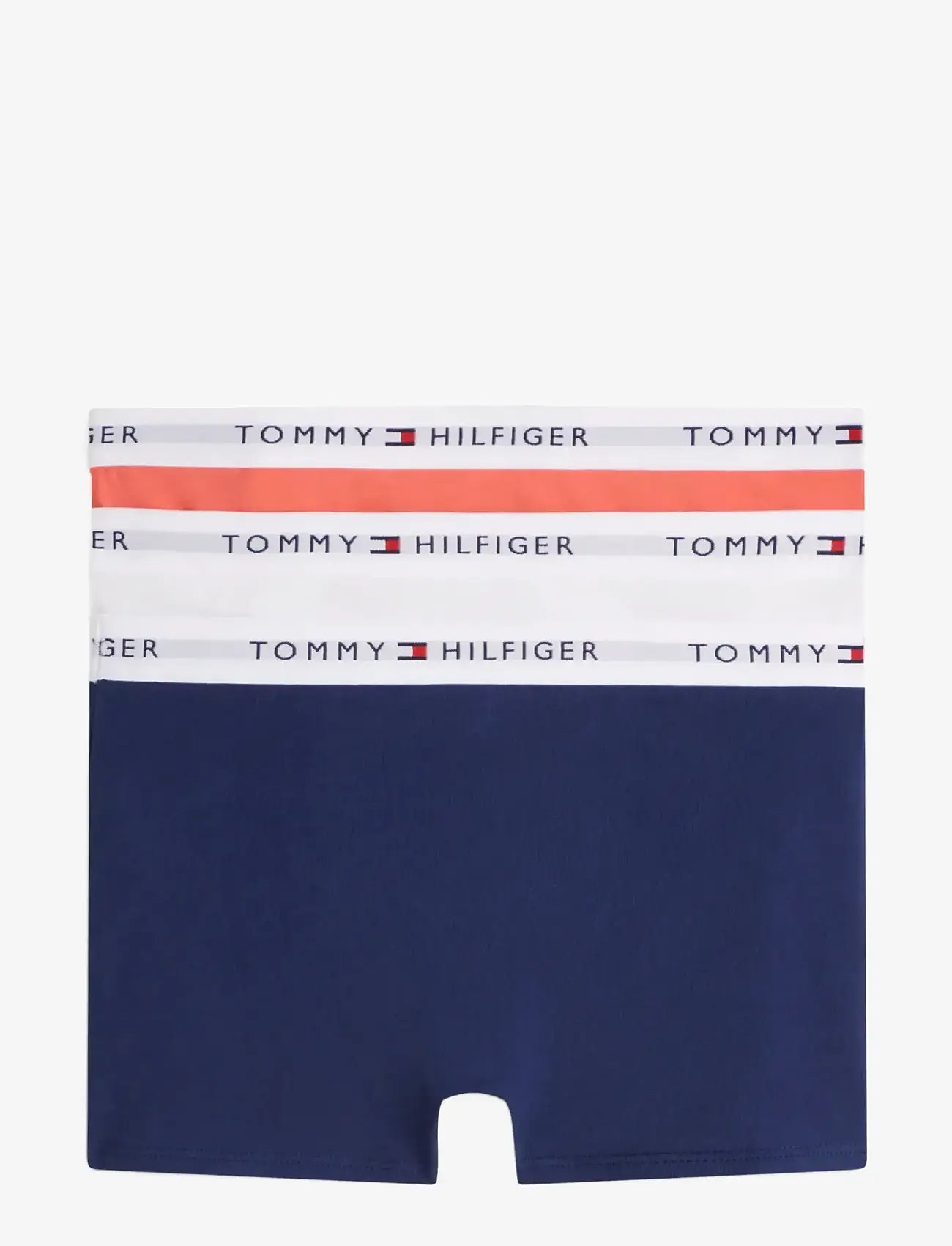 Tommy Hilfiger - 3P TRUNK - underklädesset - l grey htr   white   preppy navy - 1