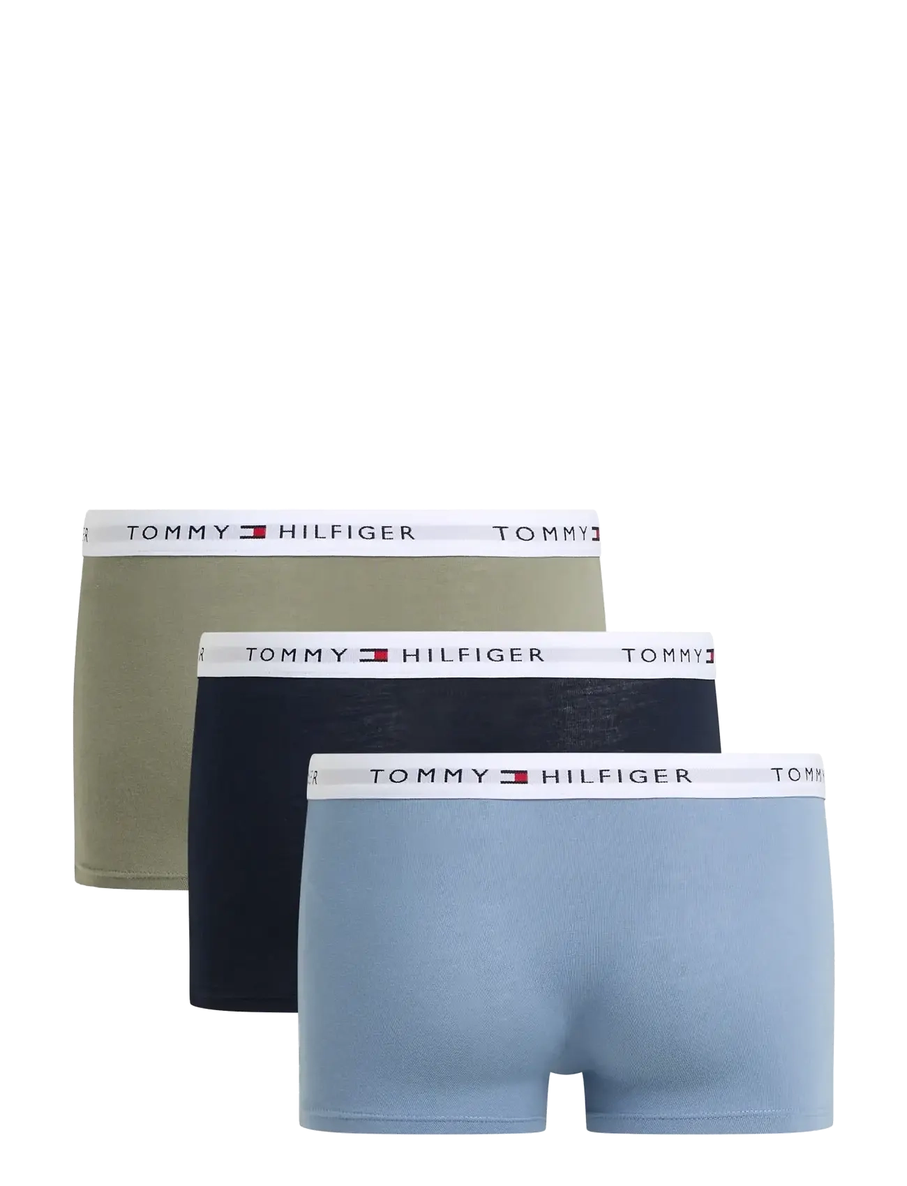 Tommy Hilfiger - 3P TRUNK - komplektid - brisk blue   utility sage   des sky - 1