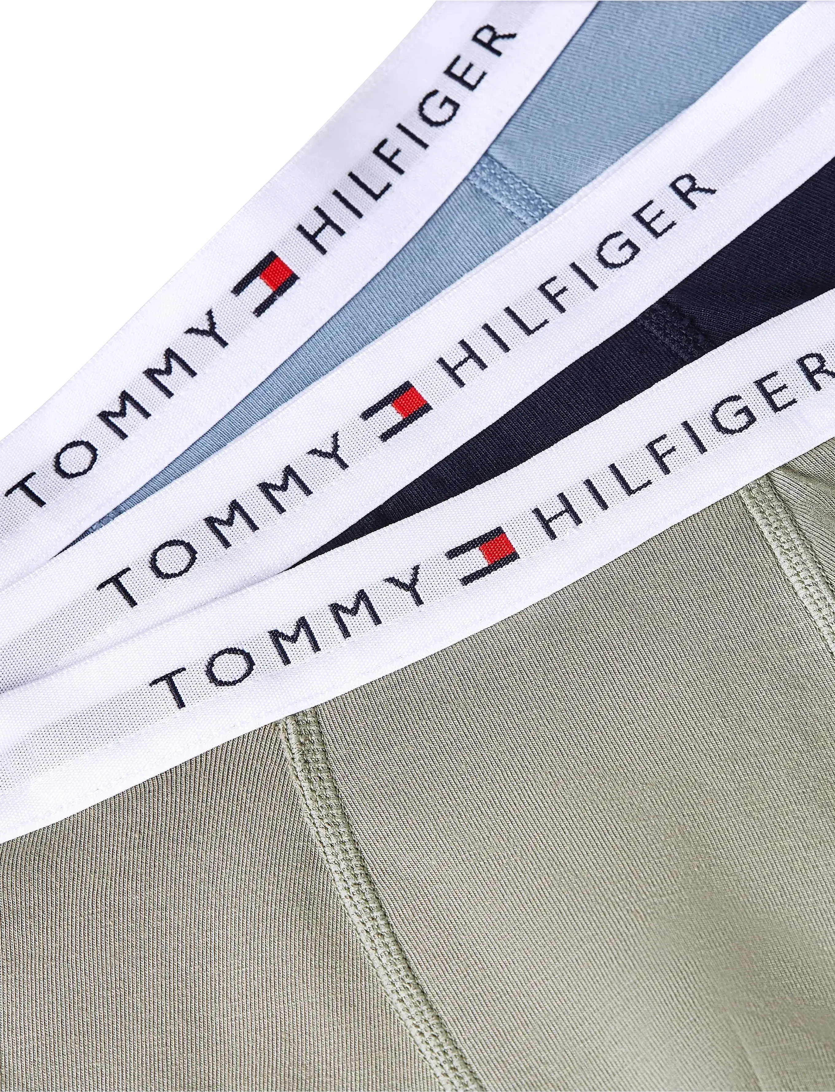 Tommy Hilfiger - 3P TRUNK - komplektid - brisk blue   utility sage   des sky - 2
