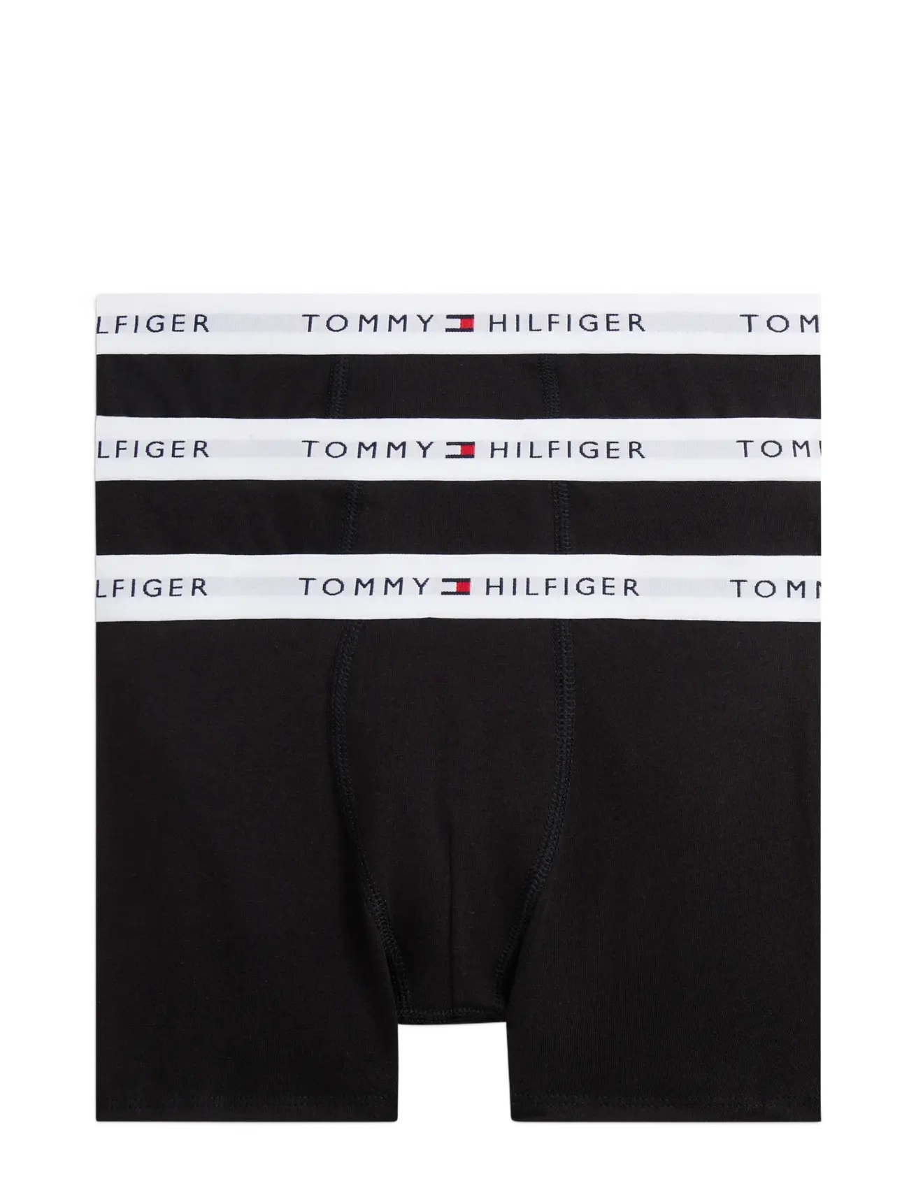 Tommy Hilfiger 3P Trunk, 128-140, Underwear, Schwarz - Underpants, Kinder