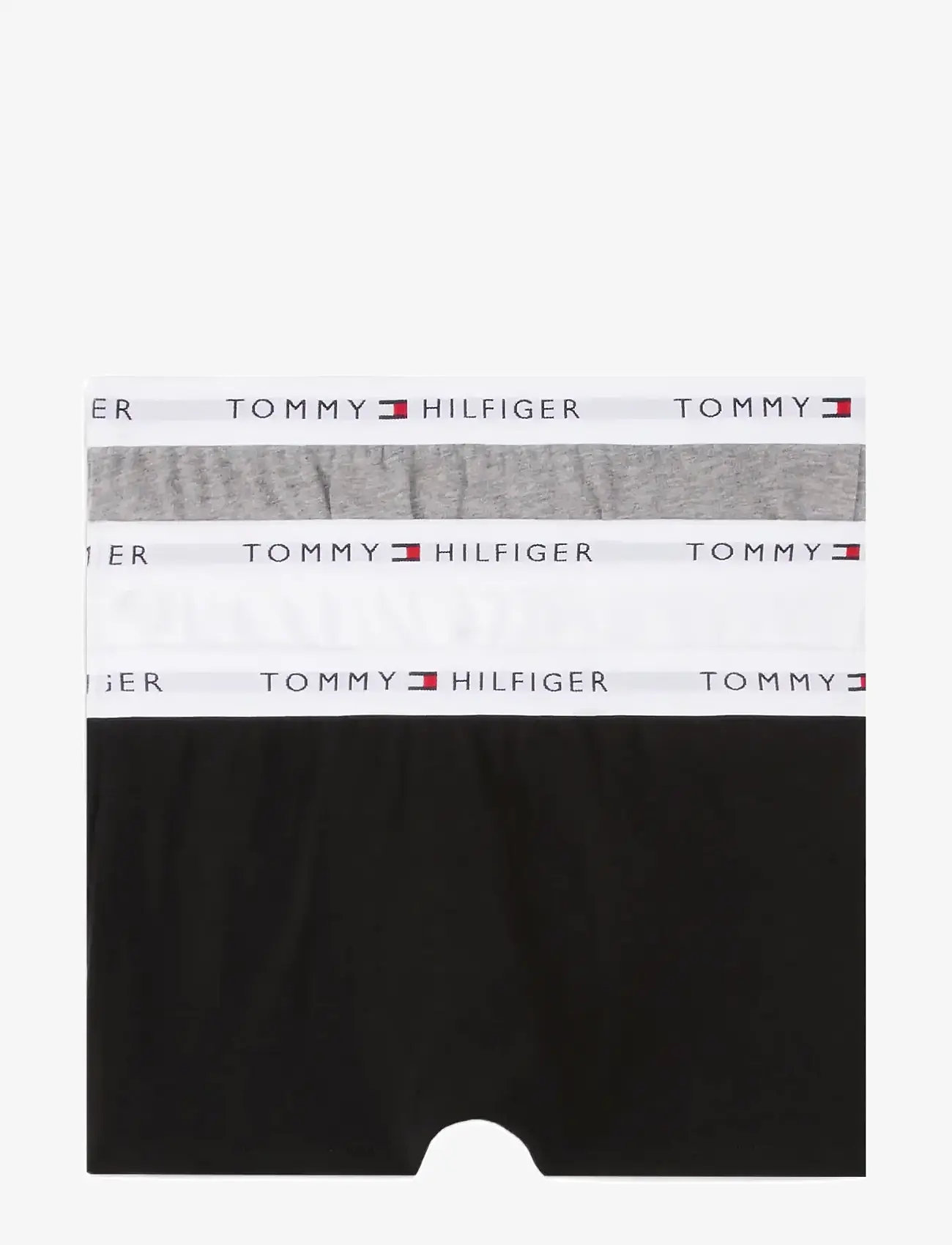 Tommy Hilfiger - 3P TRUNK - underklädesset - white/gry htr/black - 0