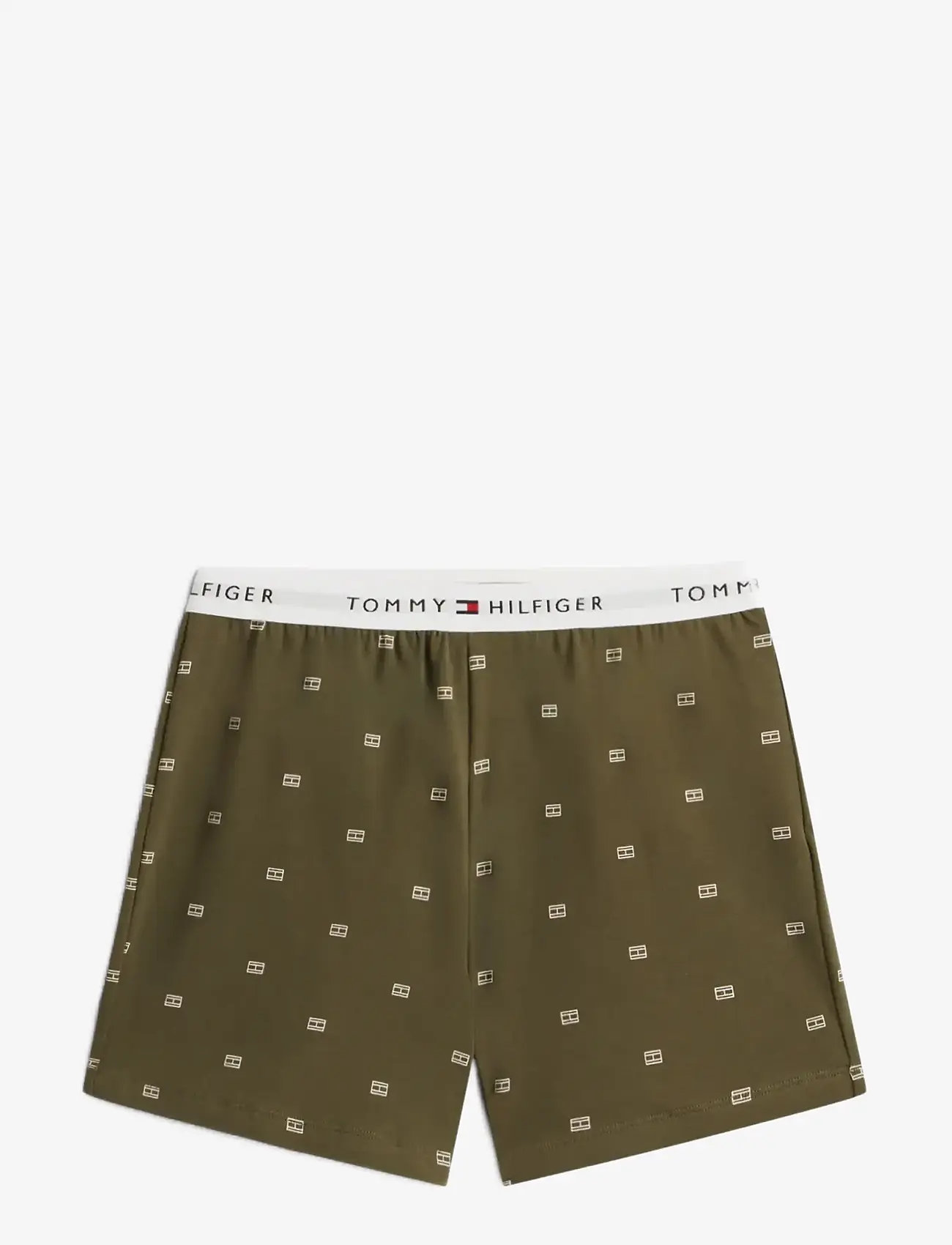 Tommy Hilfiger - SS PJ SET - pyjamassæt - ecru   flag aop - 3