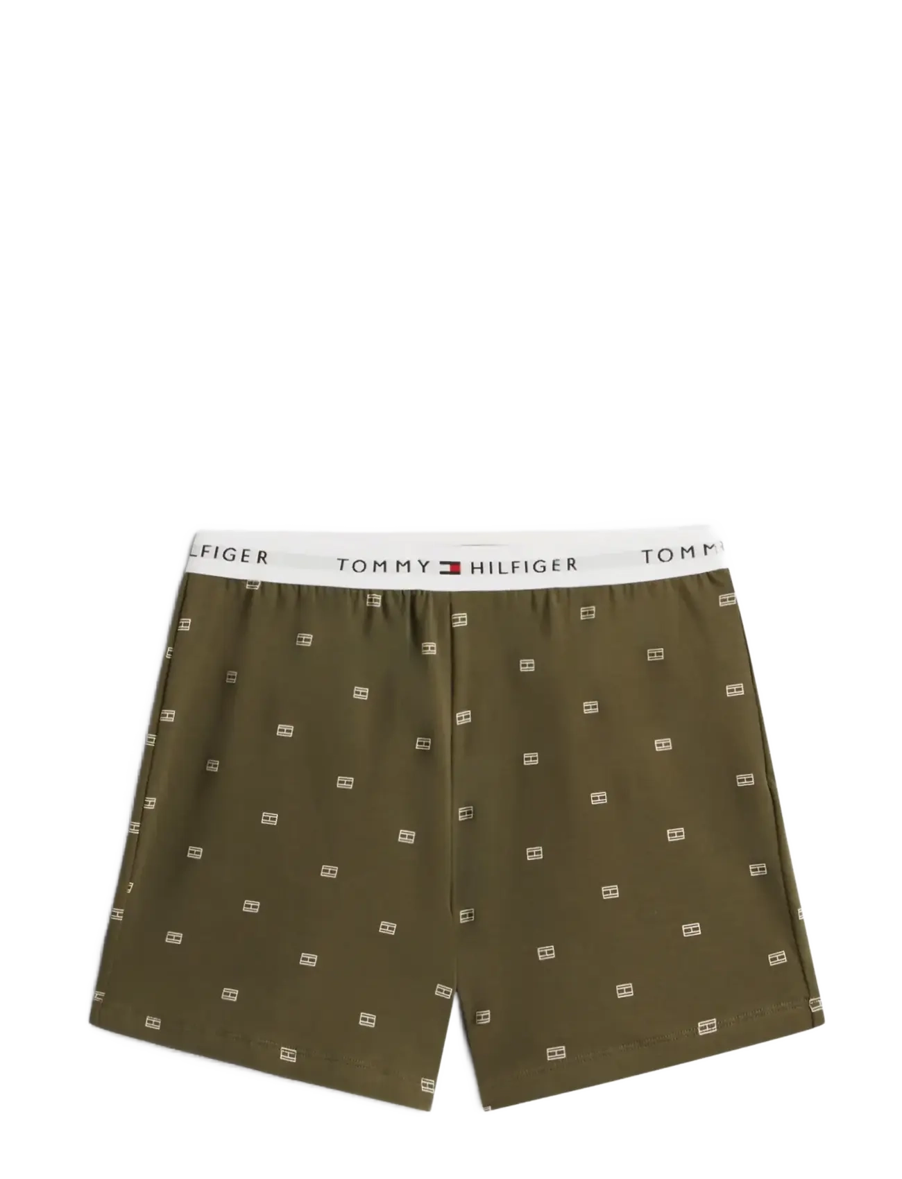 Tommy Hilfiger - SS PJ SET - sets - ecru   flag aop - 3