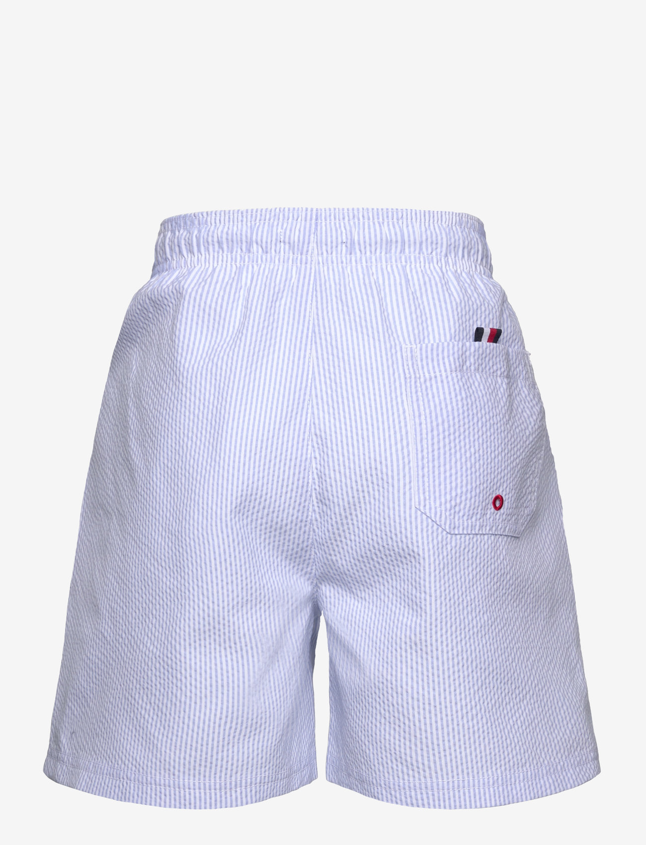 Tommy Hilfiger - MEDIUM DRAWSTRING ITHACA - badehosen - ithaca white sweet blue - 1