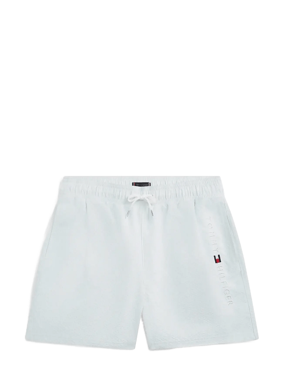 Tommy Hilfiger - MEDIUM DRAWSTRING ITHACA - badehosen - sail blue ecru ithaca - 0