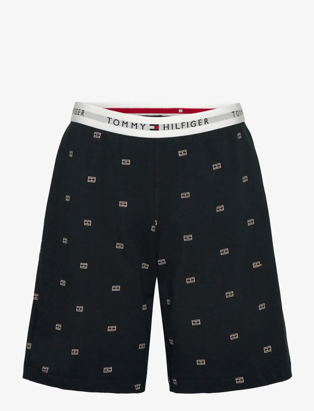 Tommy Hilfiger - S/S JERSEY PJ SET - pyjama-sets - white / outline flag desert sky - 2