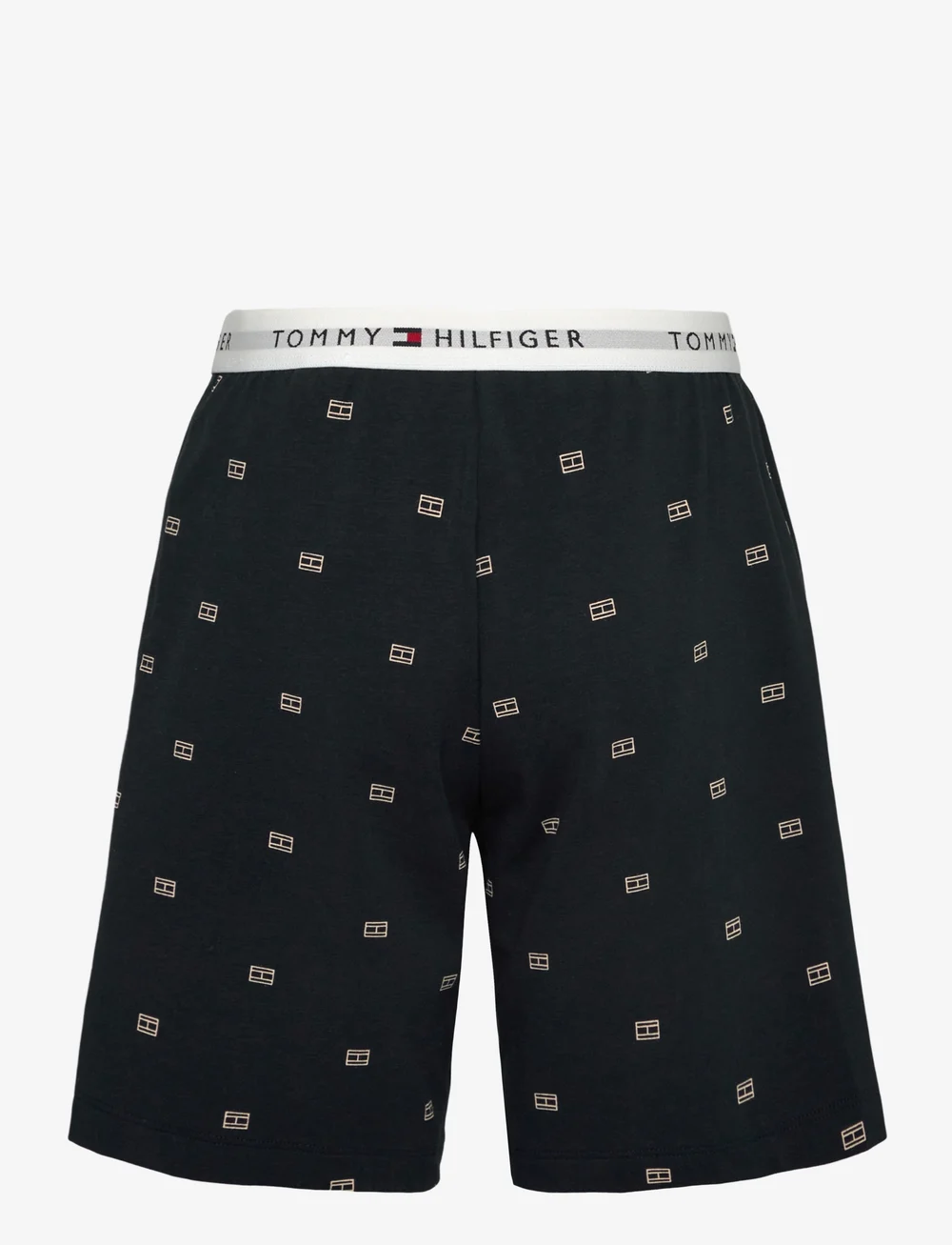 Tommy Hilfiger - S/S JERSEY PJ SET - pyjama-sets - white / outline flag desert sky - 3