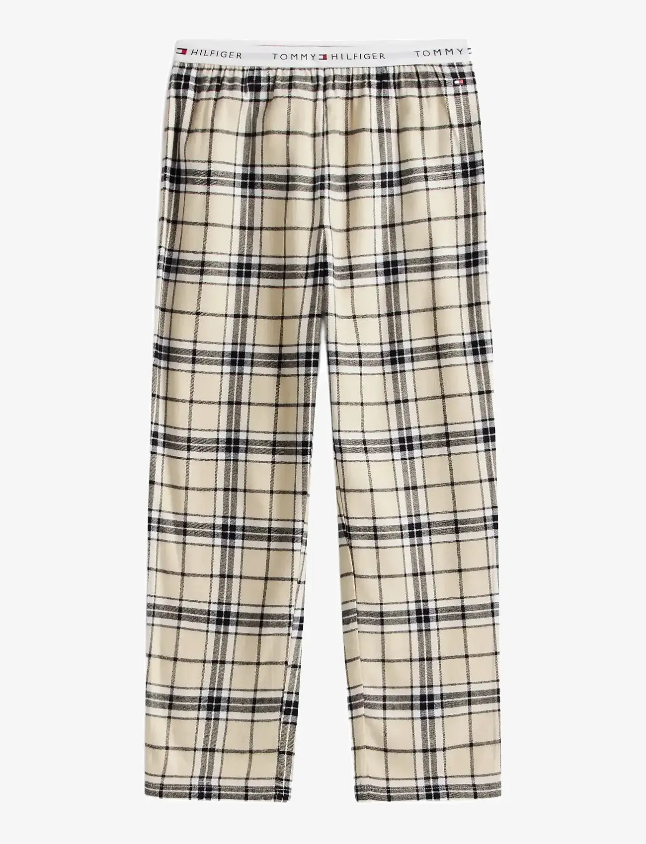 Tommy Hilfiger - FLANNEL PJ SET GIFTING - langærmede t-shirts - newsprint / tartan newsprint - 2