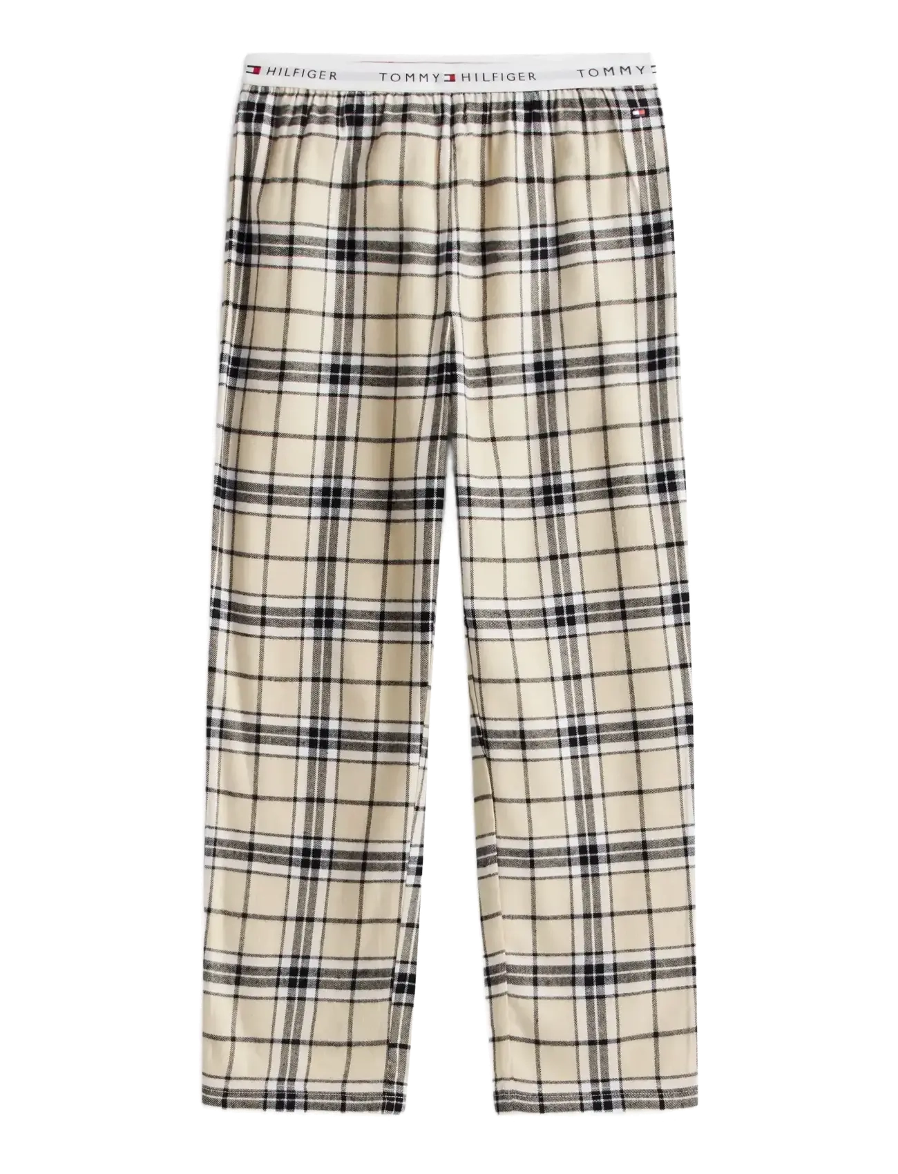 Tommy Hilfiger - FLANNEL PJ SET GIFTING - long-sleeved t-shirts - newsprint / tartan newsprint - 2