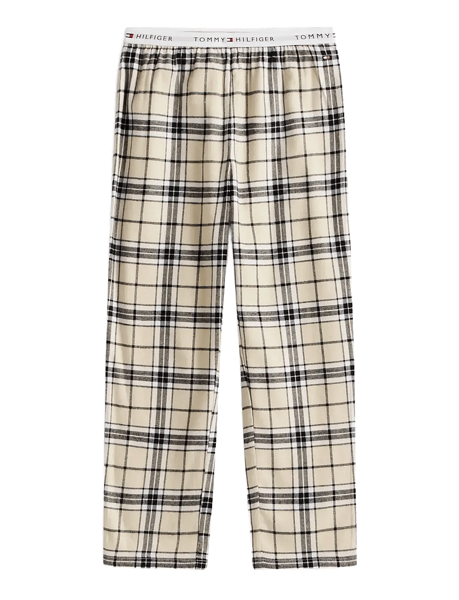 Tommy Hilfiger - FLANNEL PJ SET GIFTING - langärmelig - newsprint / tartan newsprint - 2