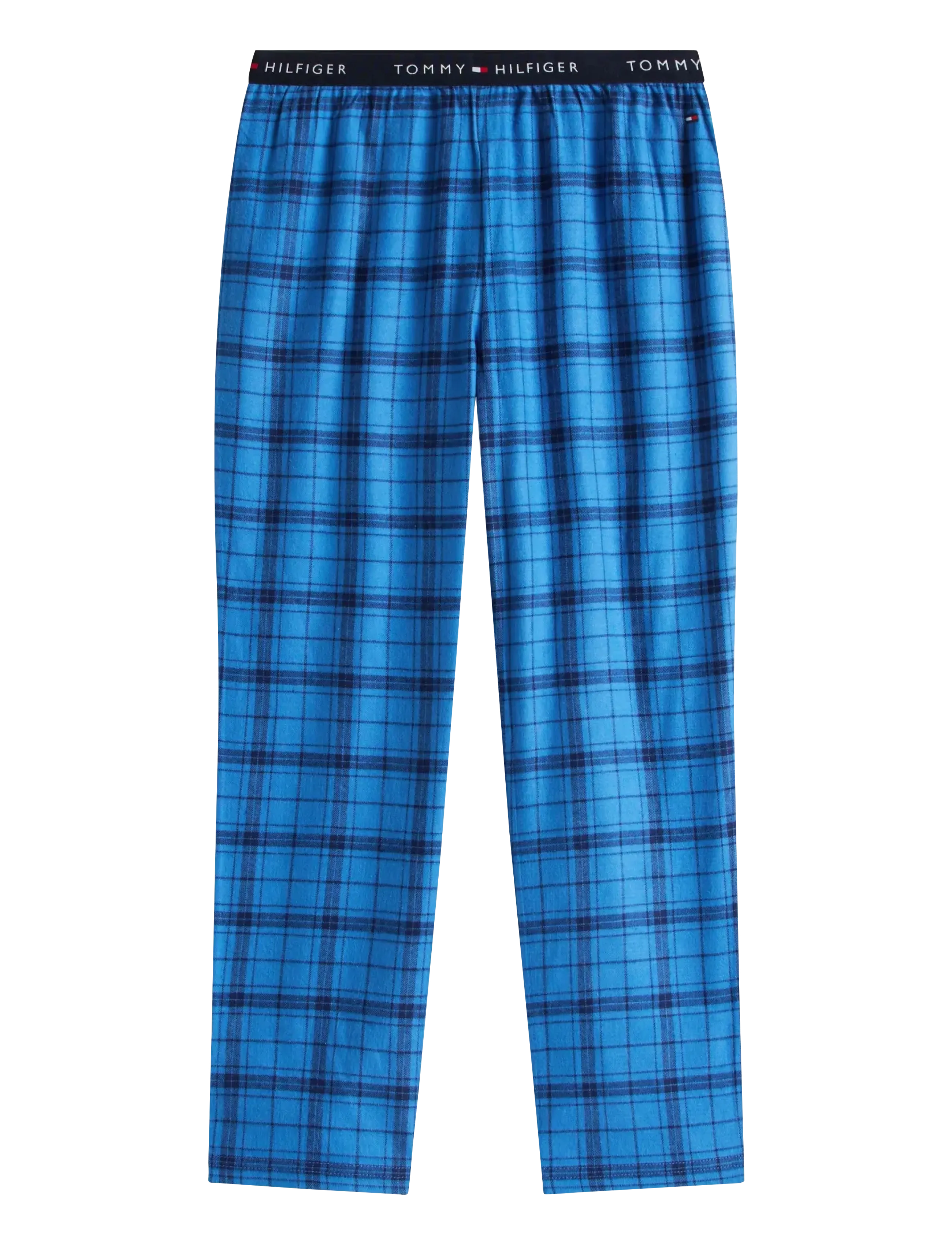 Tommy Hilfiger - LS PJ STRAIGHT SET FLANNEL PRINT - preppy navy / tonal check navy - 2