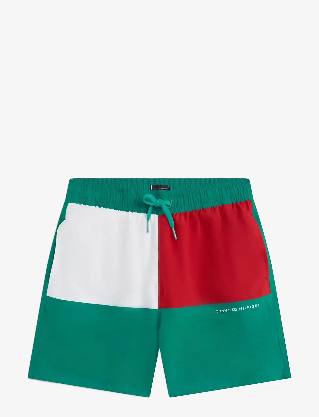 Tommy Hilfiger - MEDIUM DRAWSTRING - swimshorts - rainforest emerald - 0