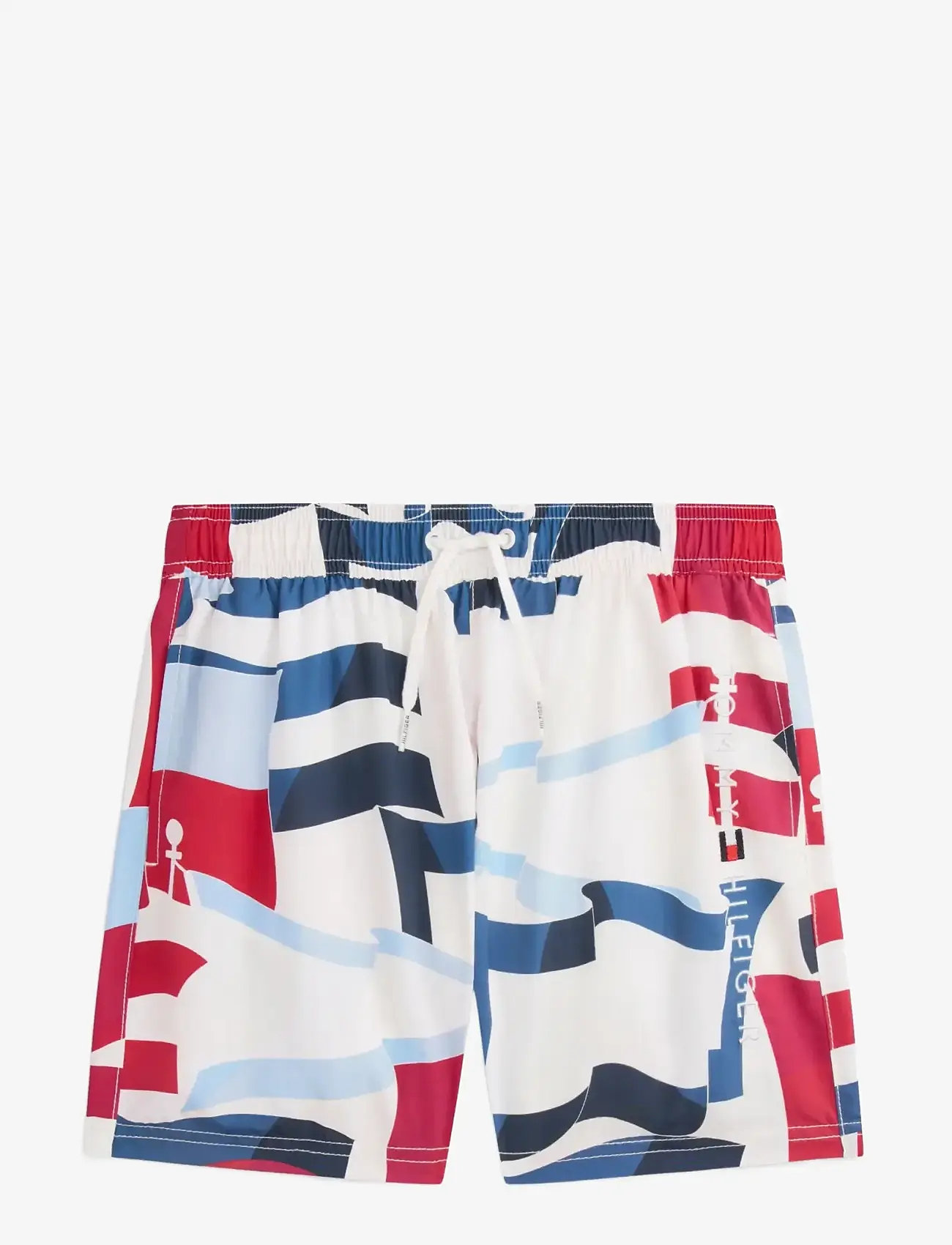 Tommy Hilfiger - MEDIUM DRAWSTRING PRINT - gode sommertilbud - vintage flags ivory petal - 1