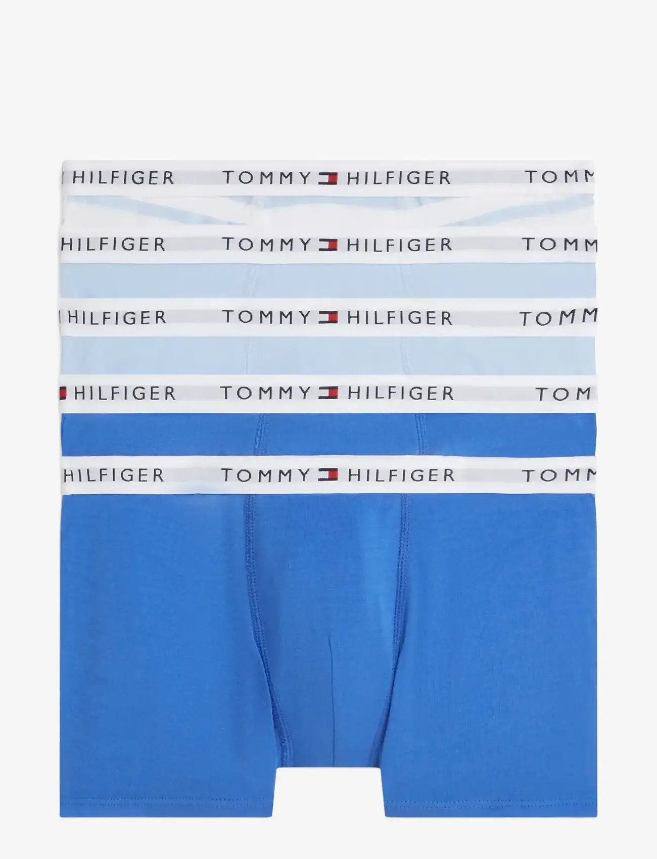 Tommy Hilfiger - 5 PK TRUNK PRINT - underbukser - empire blue sweet blue mini stripe - 1