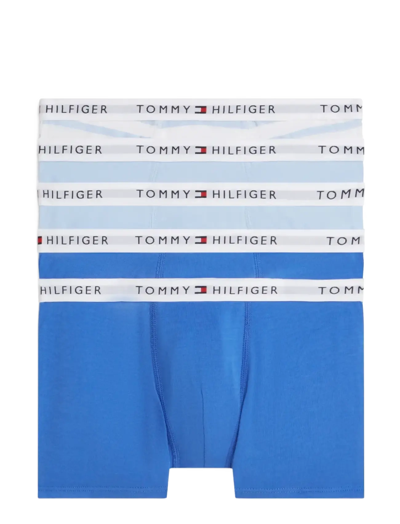 Tommy Hilfiger 5 PK TRUNK PRINT - Undertøjssæt - EMPIRE BLUE SWEET BLUE MINI STRIPE / blue