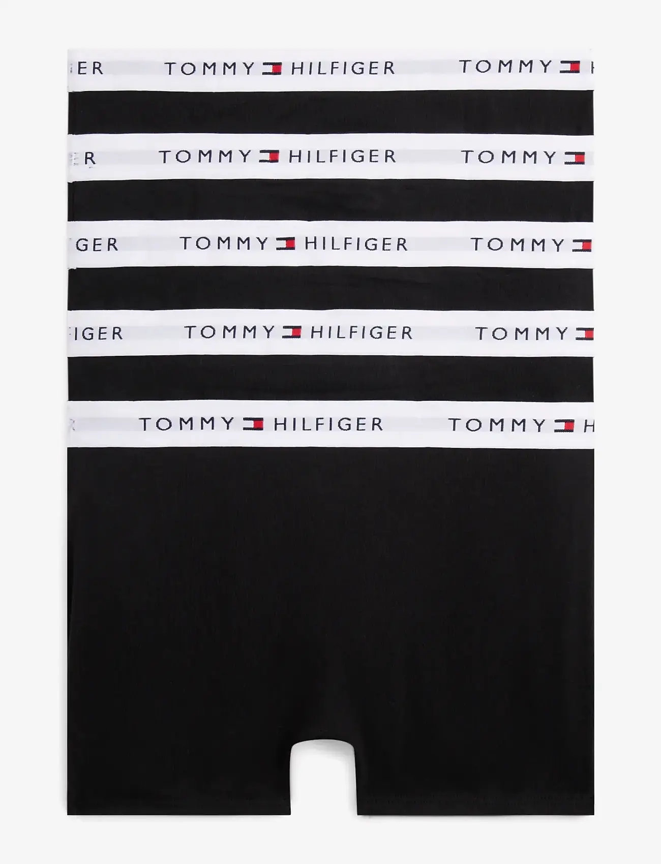 Tommy Hilfiger - 5 PK TRUNK - unterhosen - black black black black black - 0