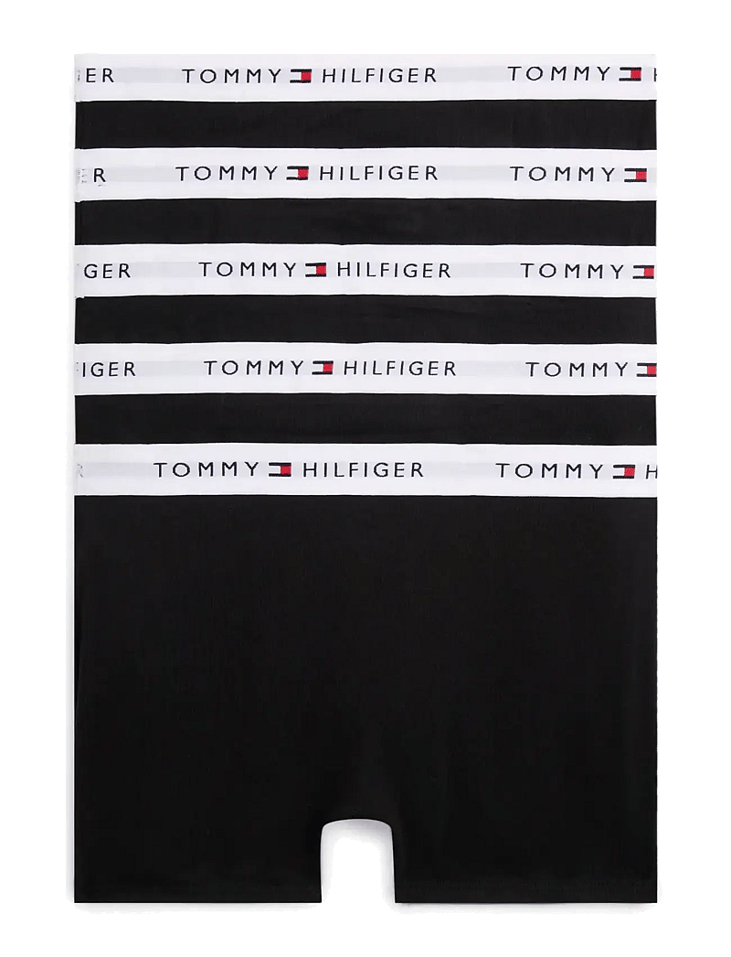 Tommy Hilfiger - 5 PK TRUNK - apatinės kelnaitės - black black black black black - 0