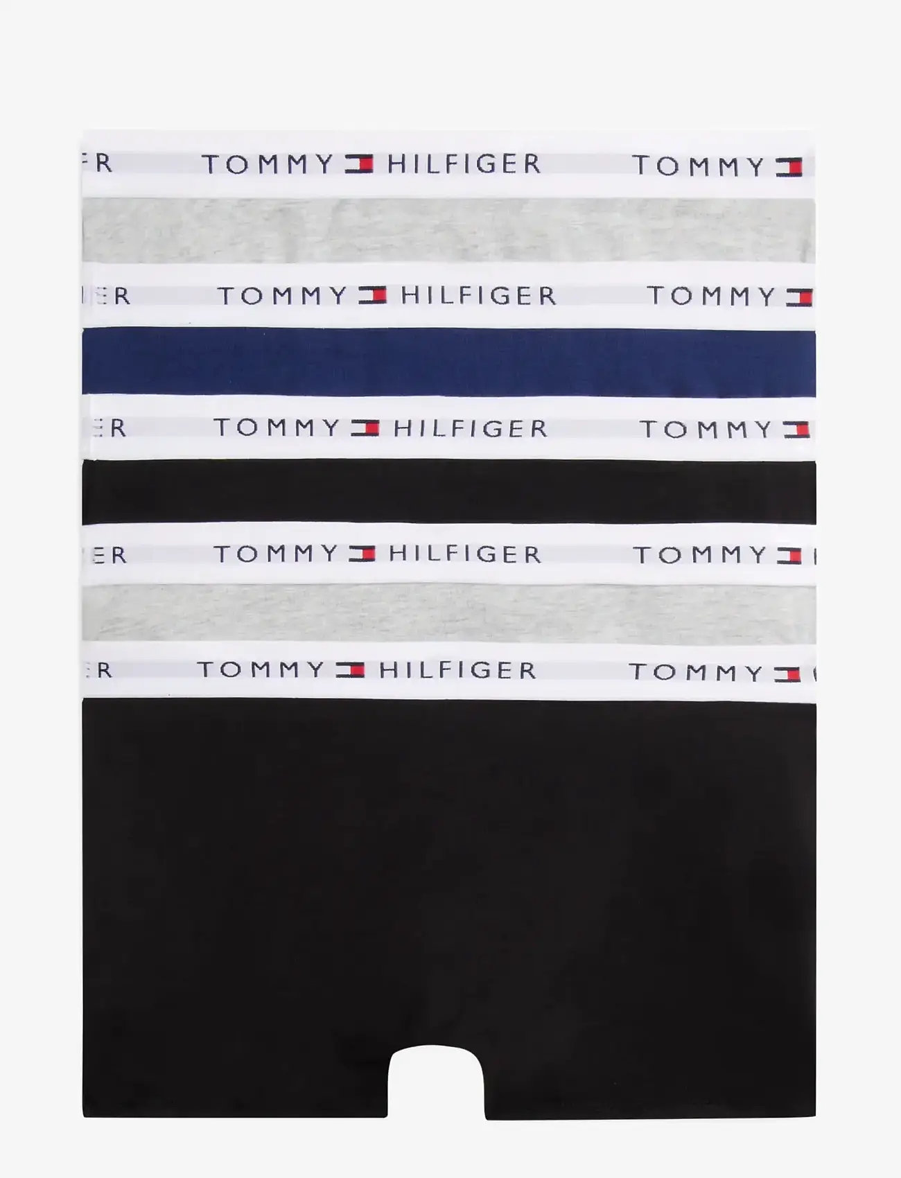 Tommy Hilfiger - 5 PK TRUNK - underbukser - l gry heather navy black - 1