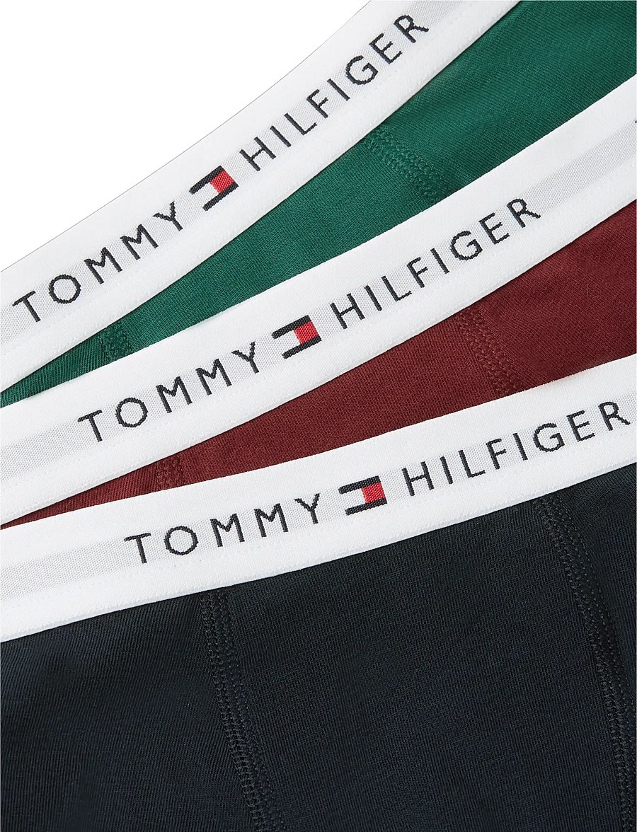 Tommy Hilfiger - 3PK TRUNK - kalsonger - navy blue burgundy orn green - 2