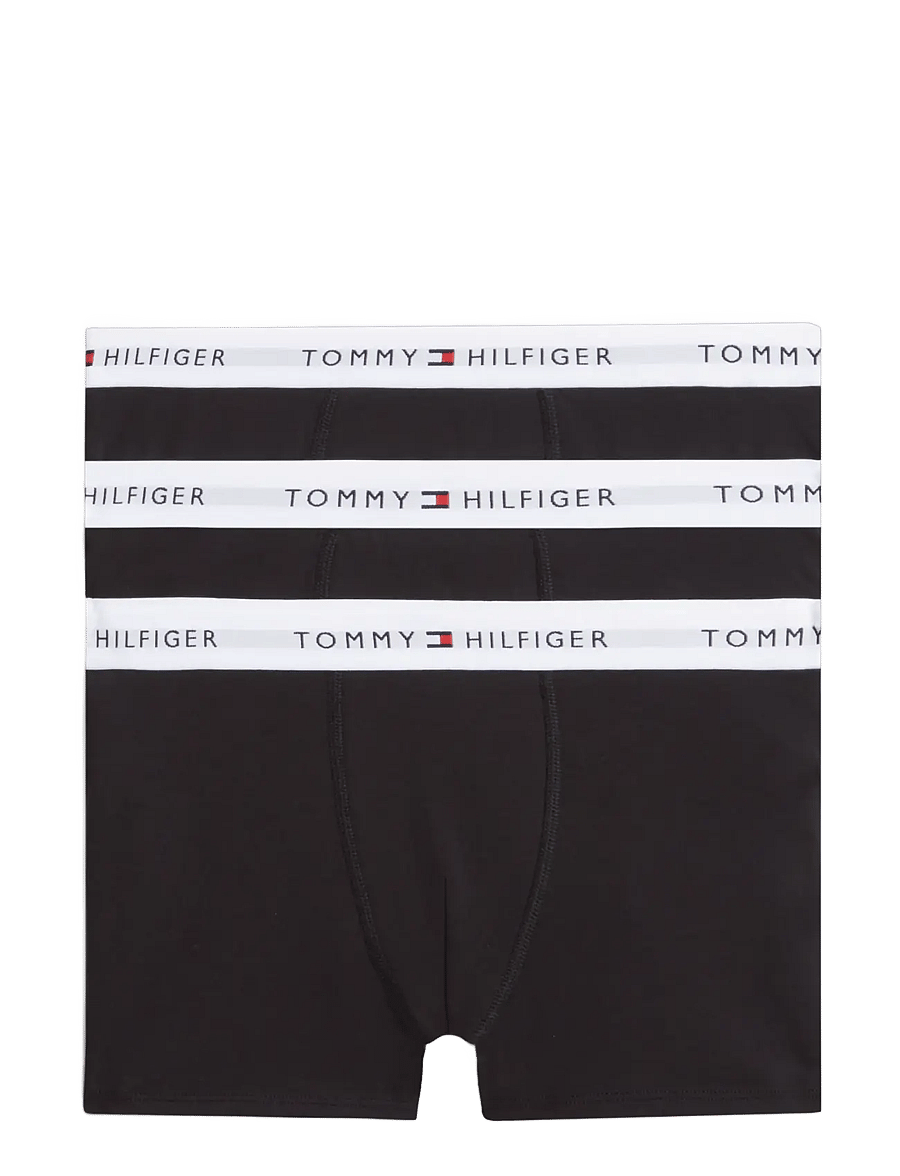 Tommy Hilfiger - 3PK TRUNK - unterhosen - black black black - 0